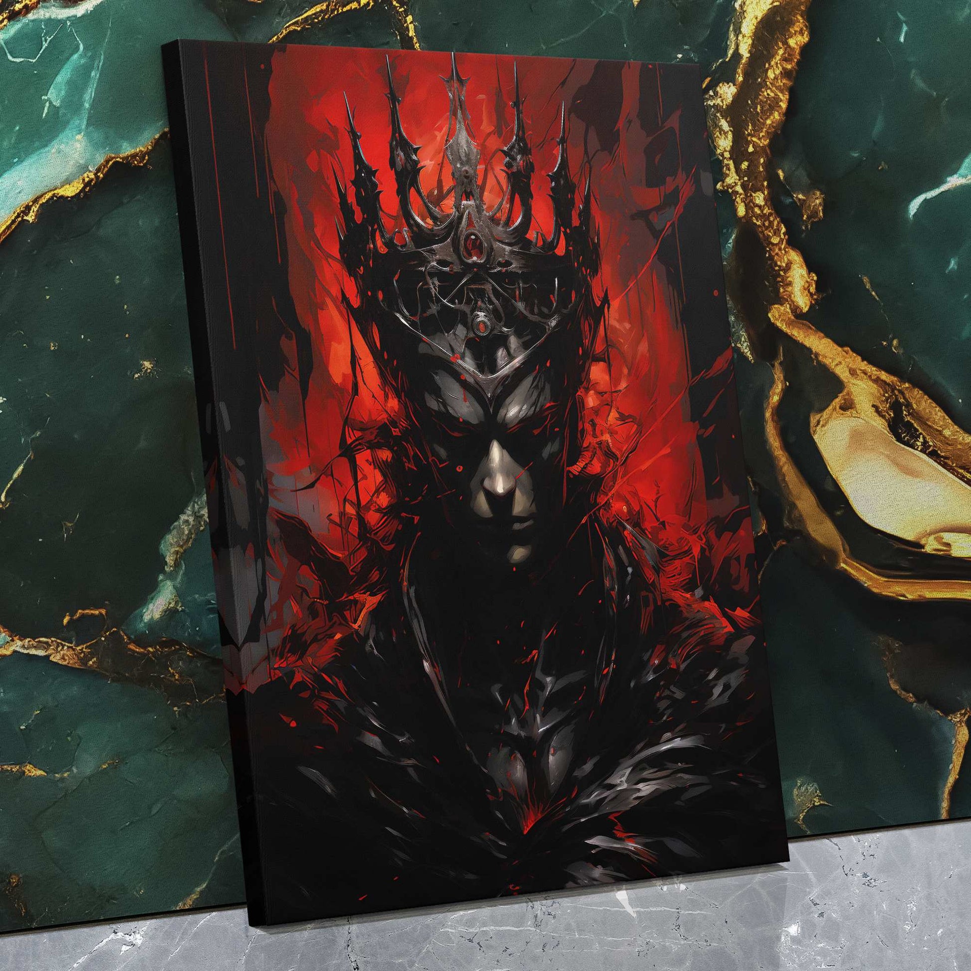 Eerie Regent - Black Wall Art