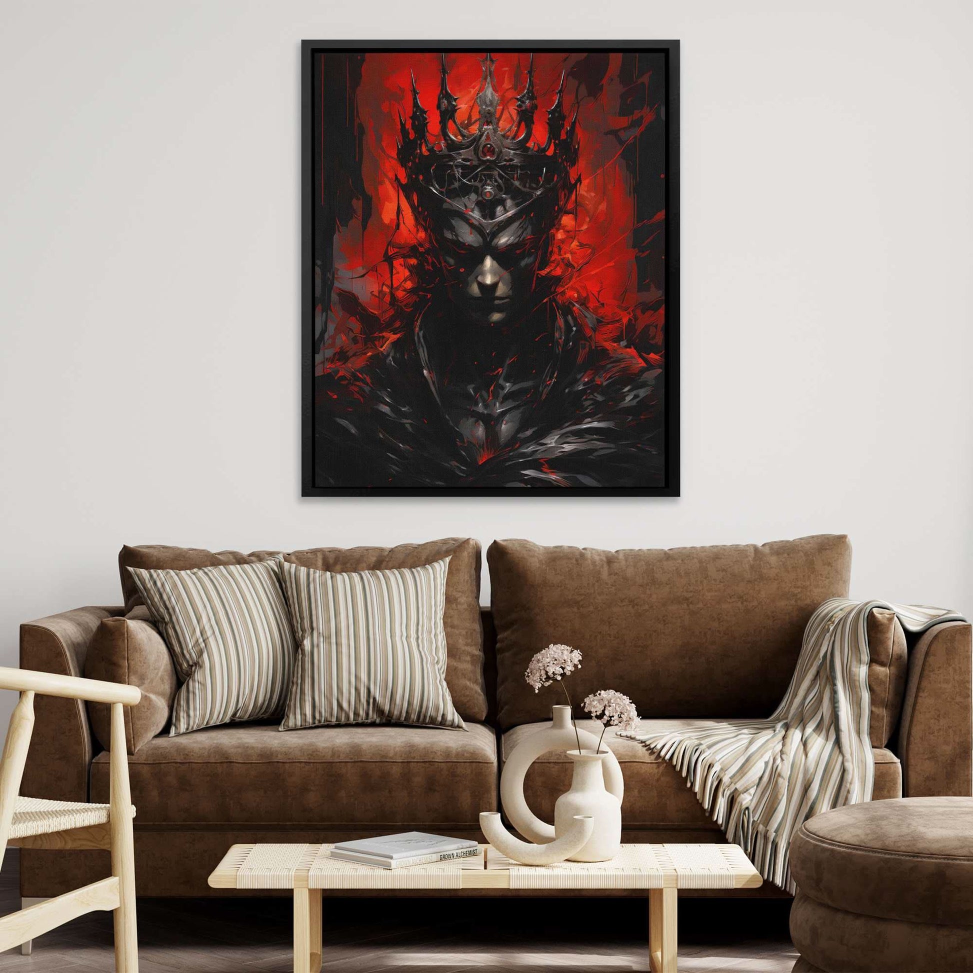 Eerie Regent - Large Gothic Canvas Print