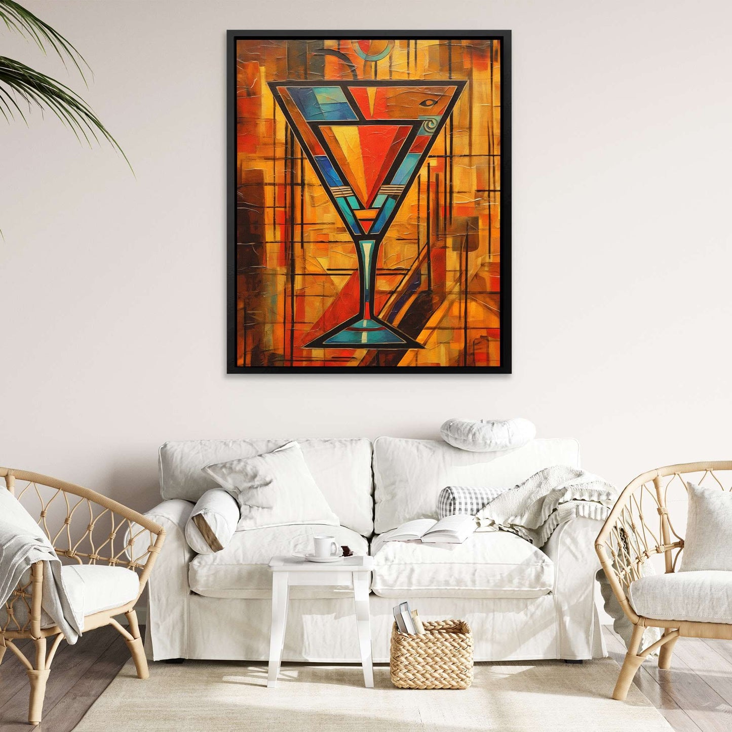 Egyptian Cocktail - Cocktail Canvas Wall Art