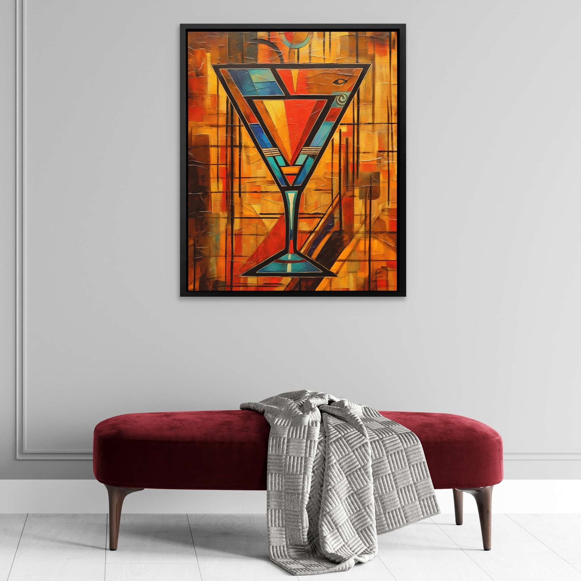 Egyptian Cocktail - Red Wall Art