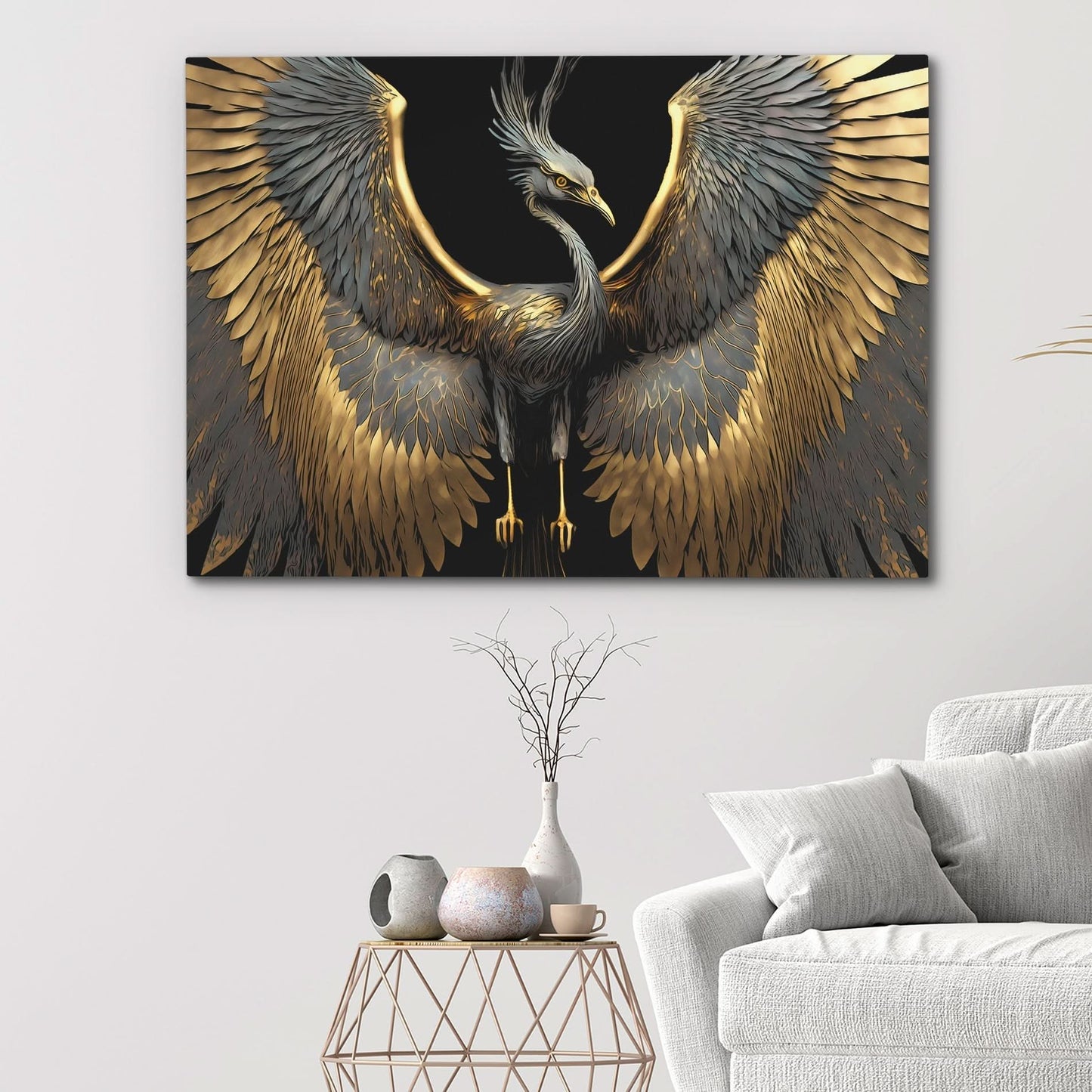Egyptian Crane - Wall Art Print