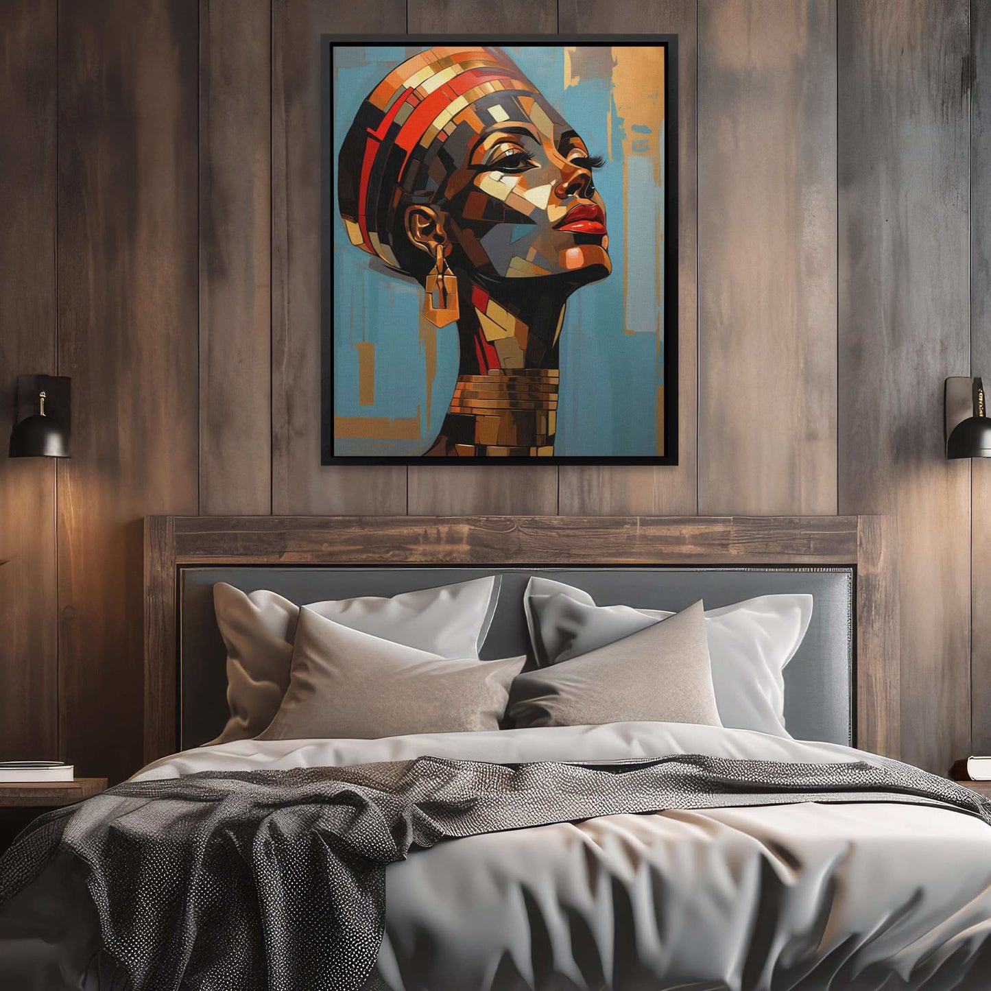 Egyptian Goddess - God Canvas Print