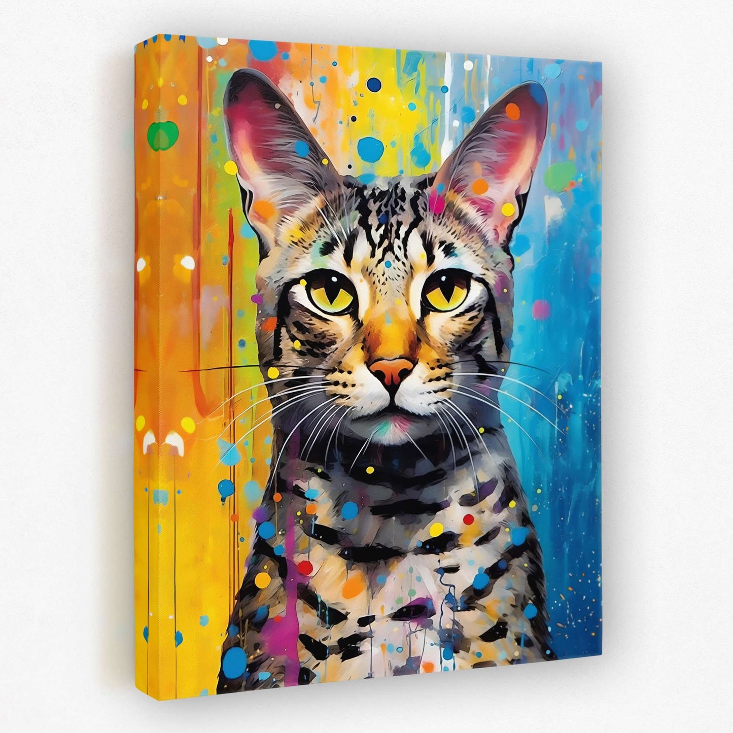Egyptian Mau - Animals Canvas Wall Art