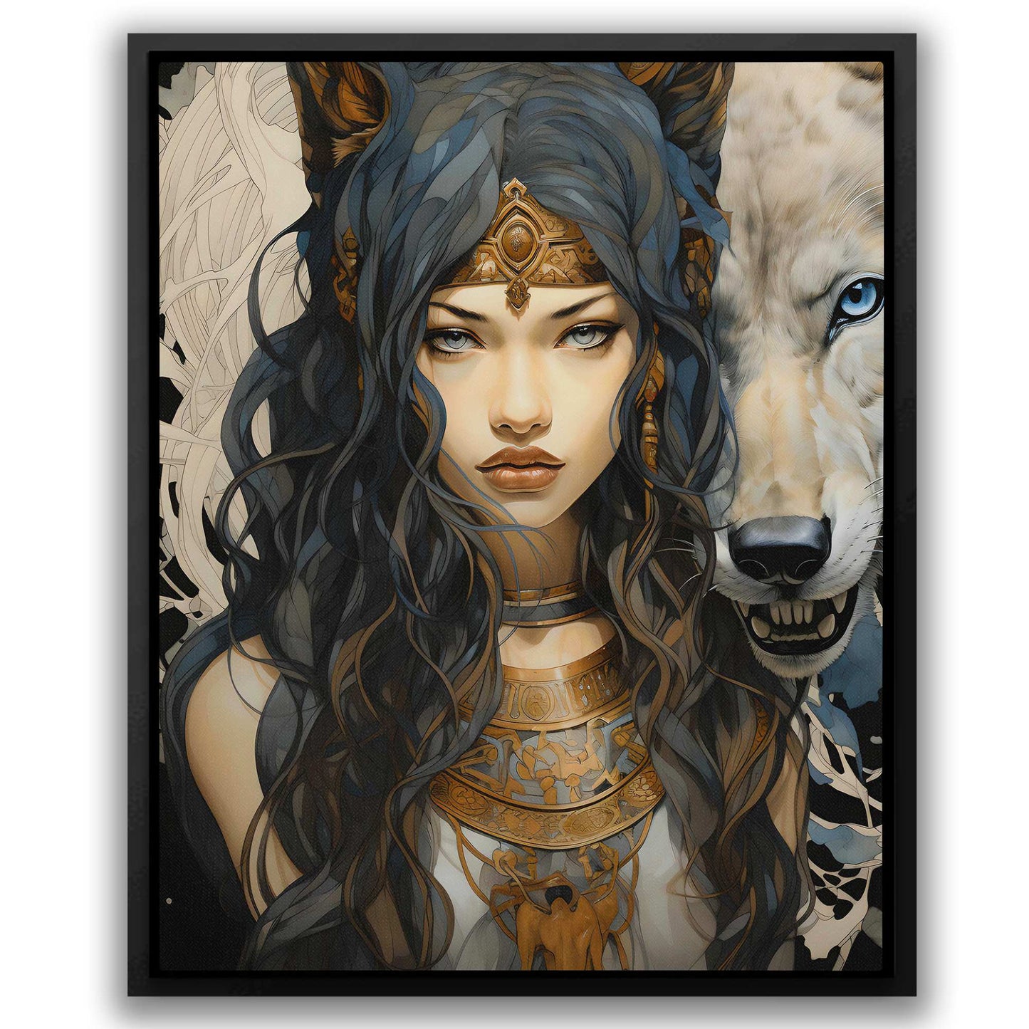 Electric Lupus - Animals Art