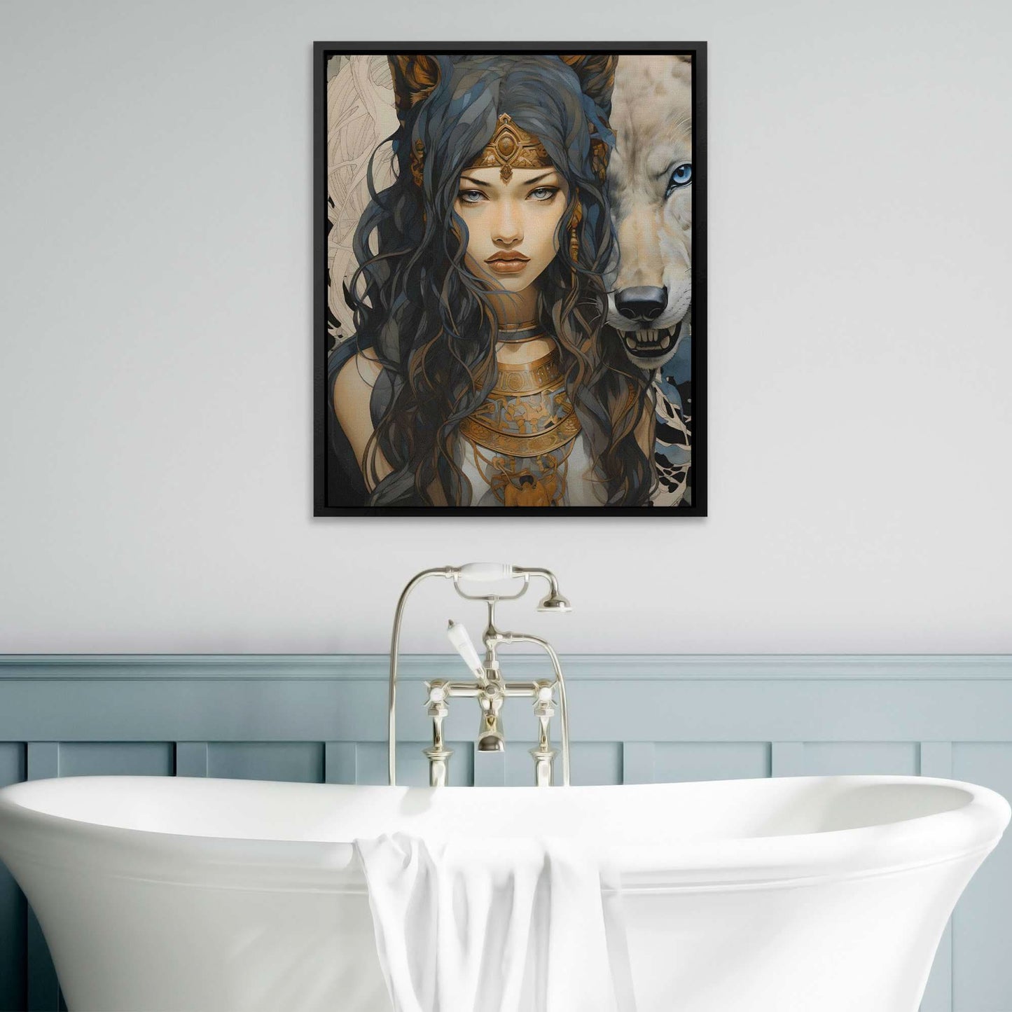 Electric Lupus - Wall Art Print