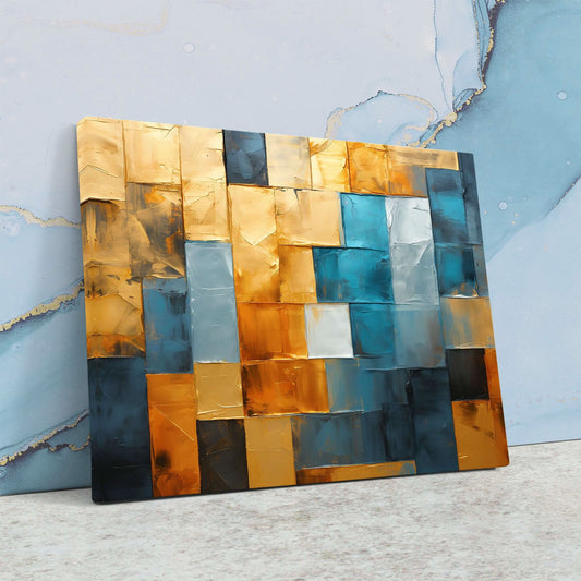 Elegant Dream - Abstract Wall Art in Black Frame