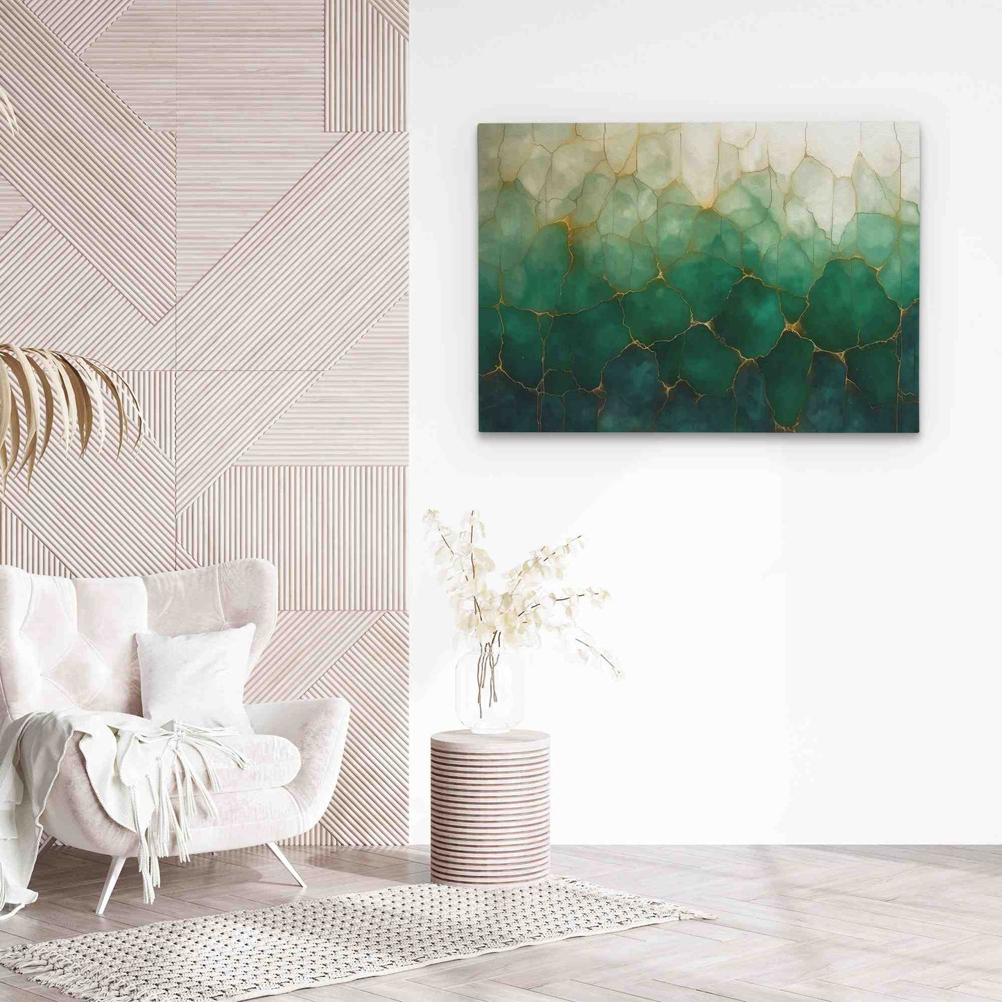 Elegant Emerald - Green Wall Art