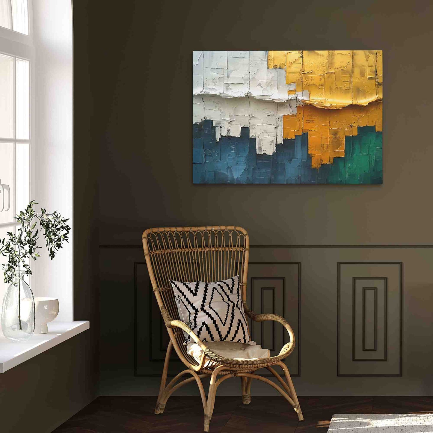 Elegant Essence - Earth Tones Wall Art