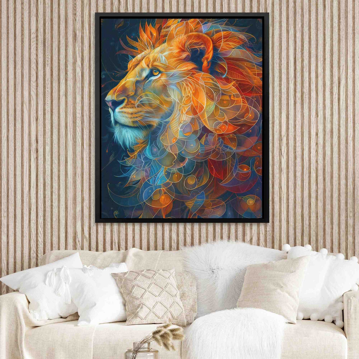 Elegant Lion - Animals Art