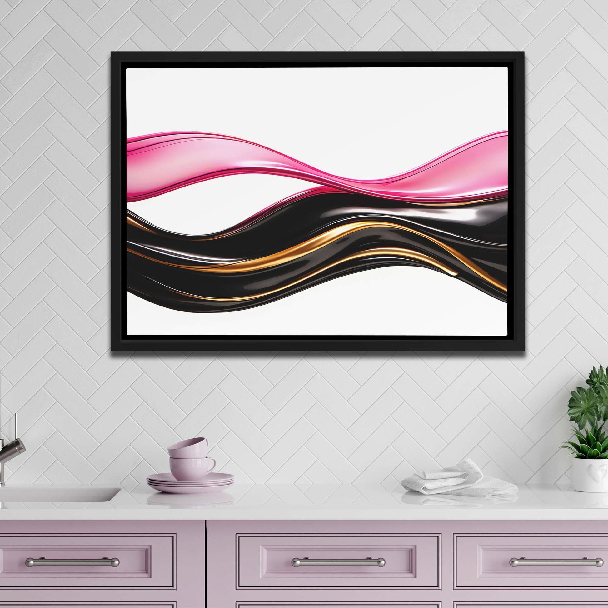 Elegant Spirit - Pink Wall Art