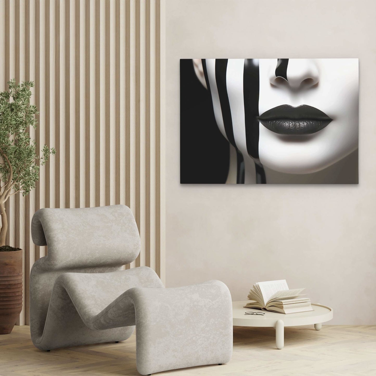 Elegant Vision - Large Minimalist Canvas Print