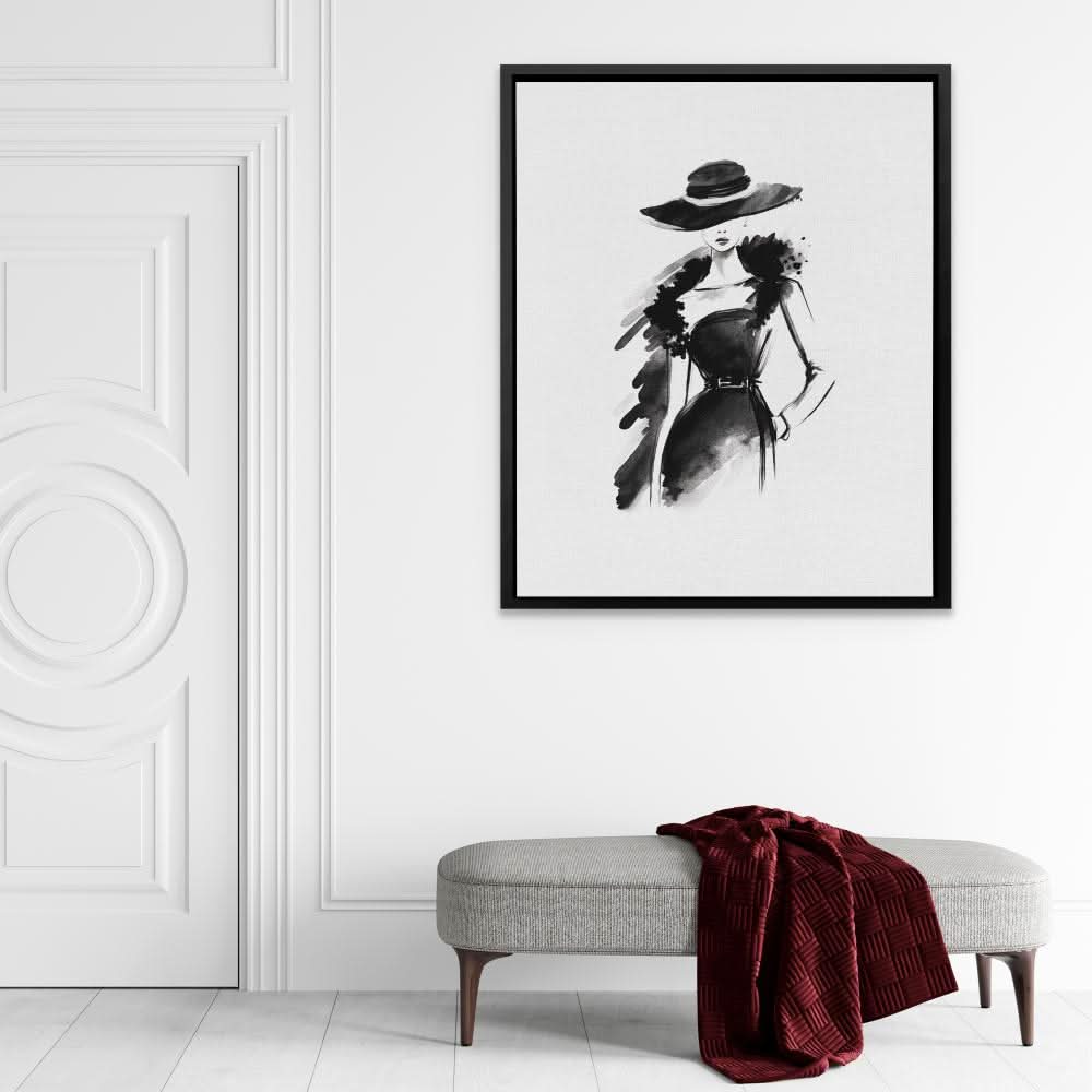 Elegant Woman - Wall Art