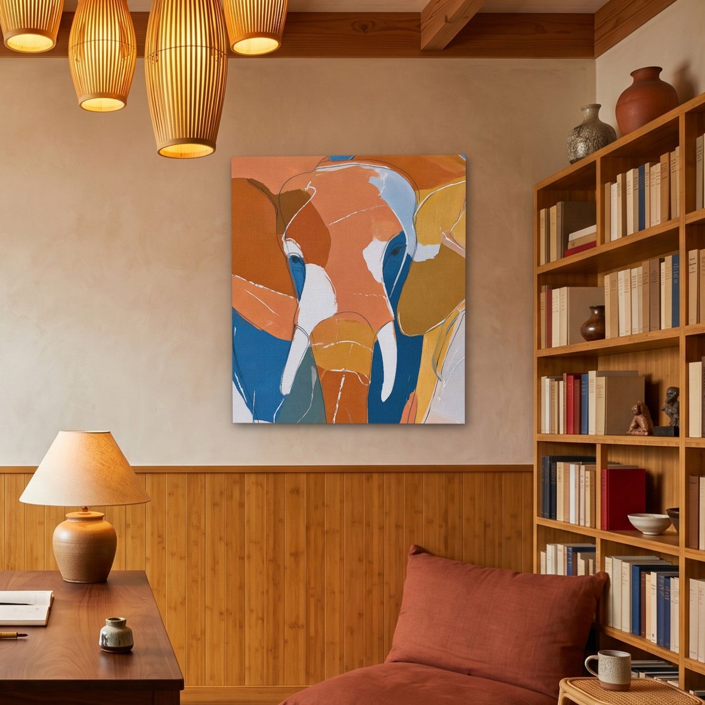 Elephant Earth Geometric