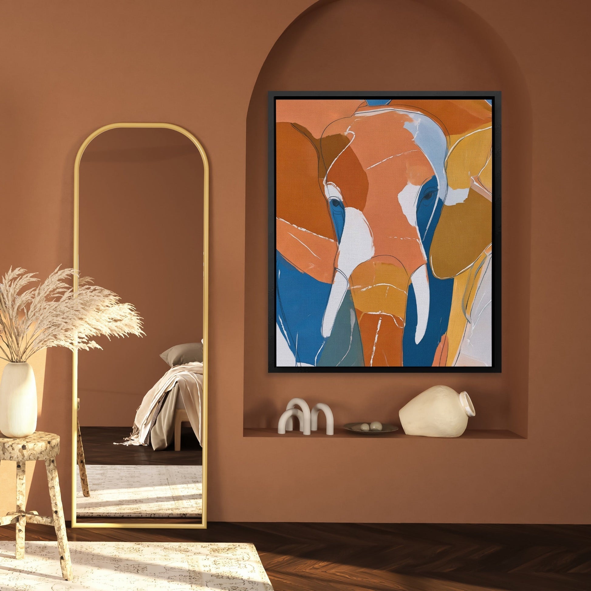Elephant Earth Geometric