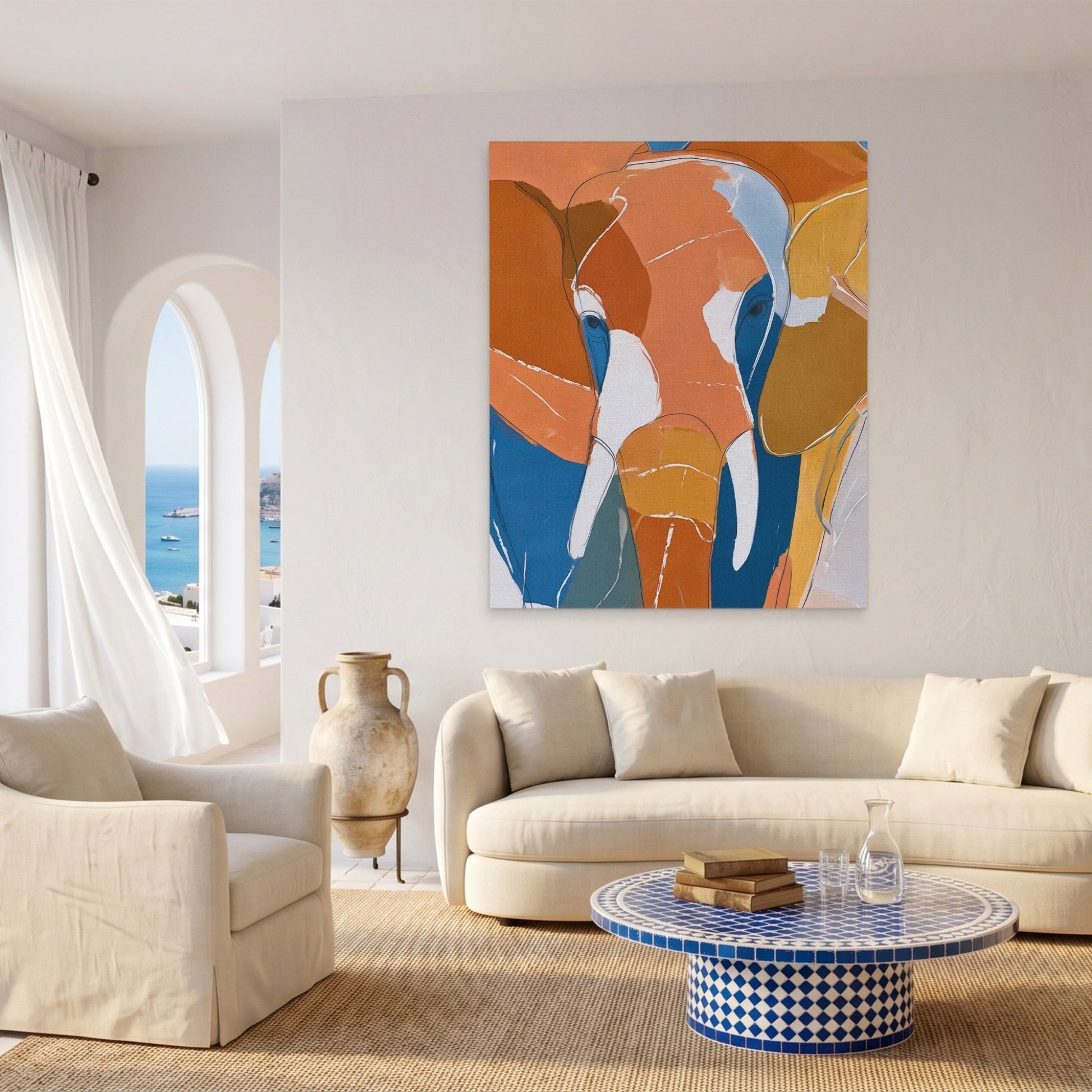 Elephant Earth Geometric