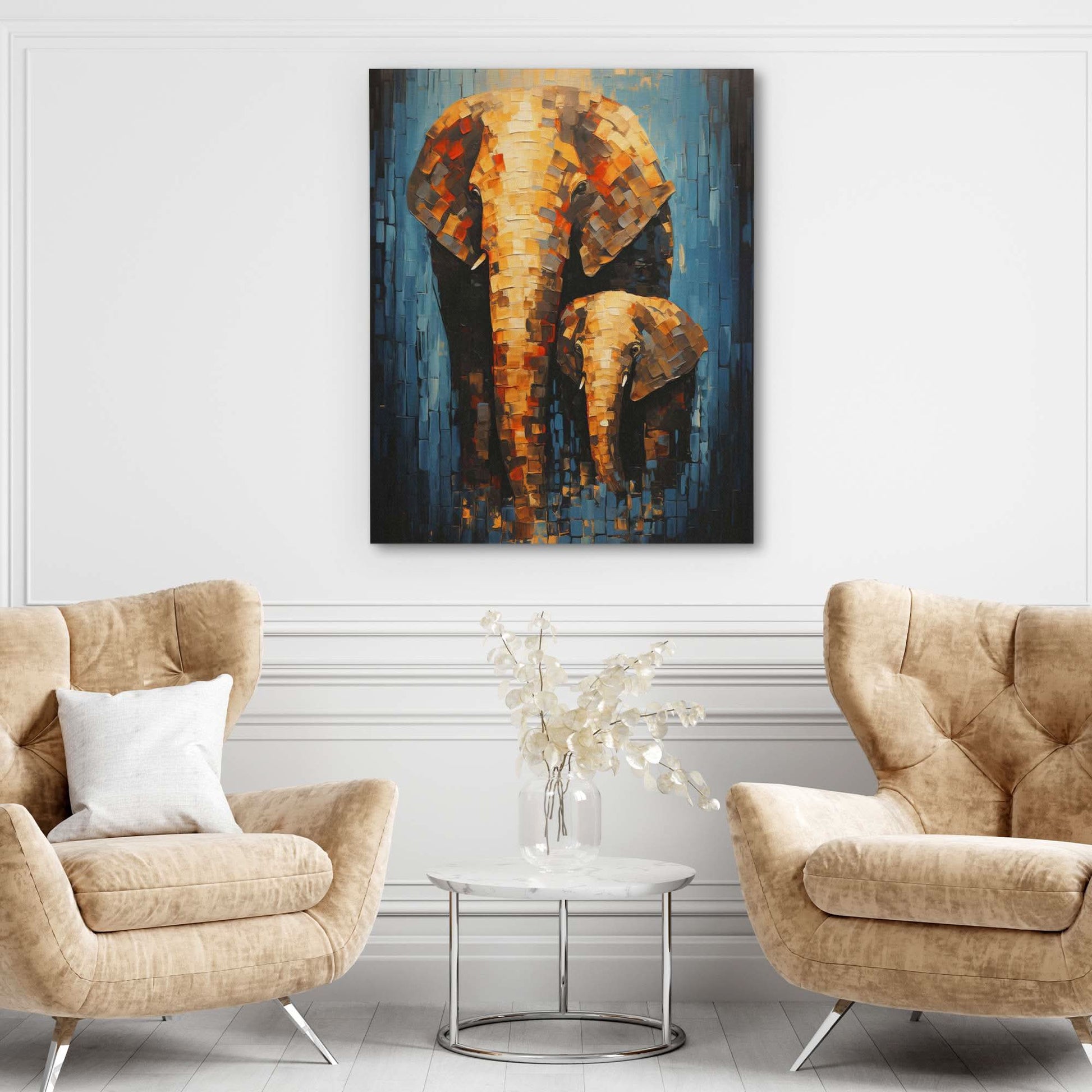 Elephant Family - Africa Art