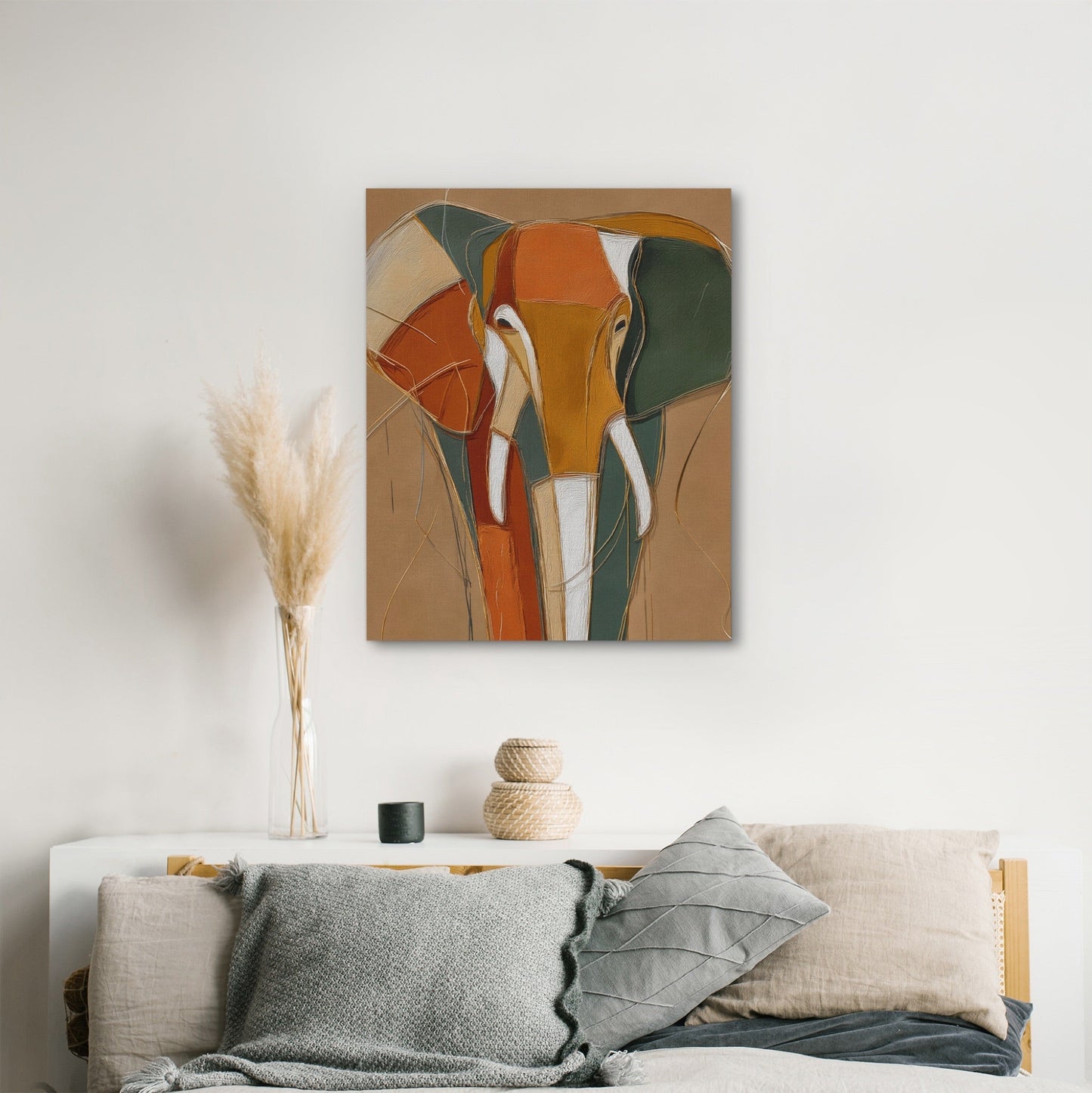 Elephant Gold Navy