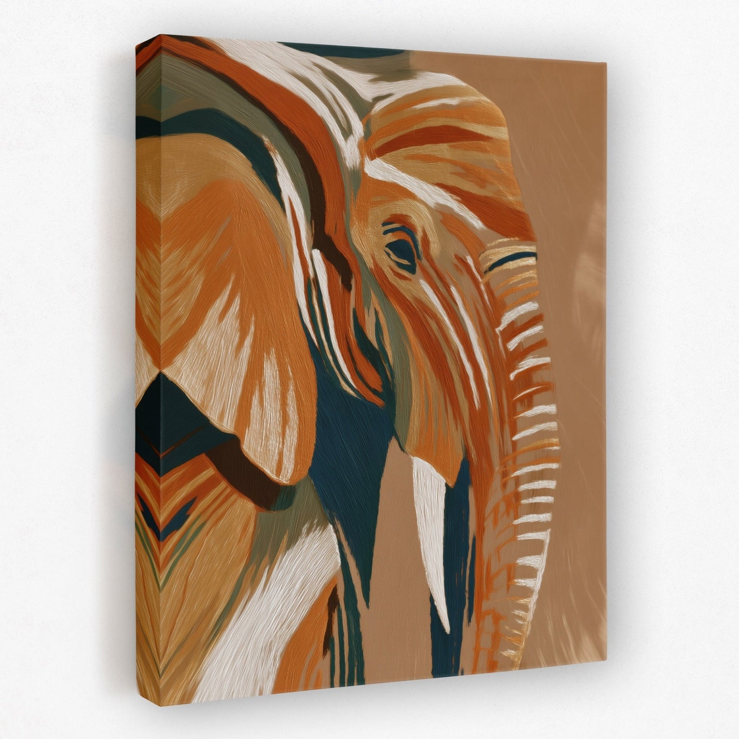 Elephant Navy Gold