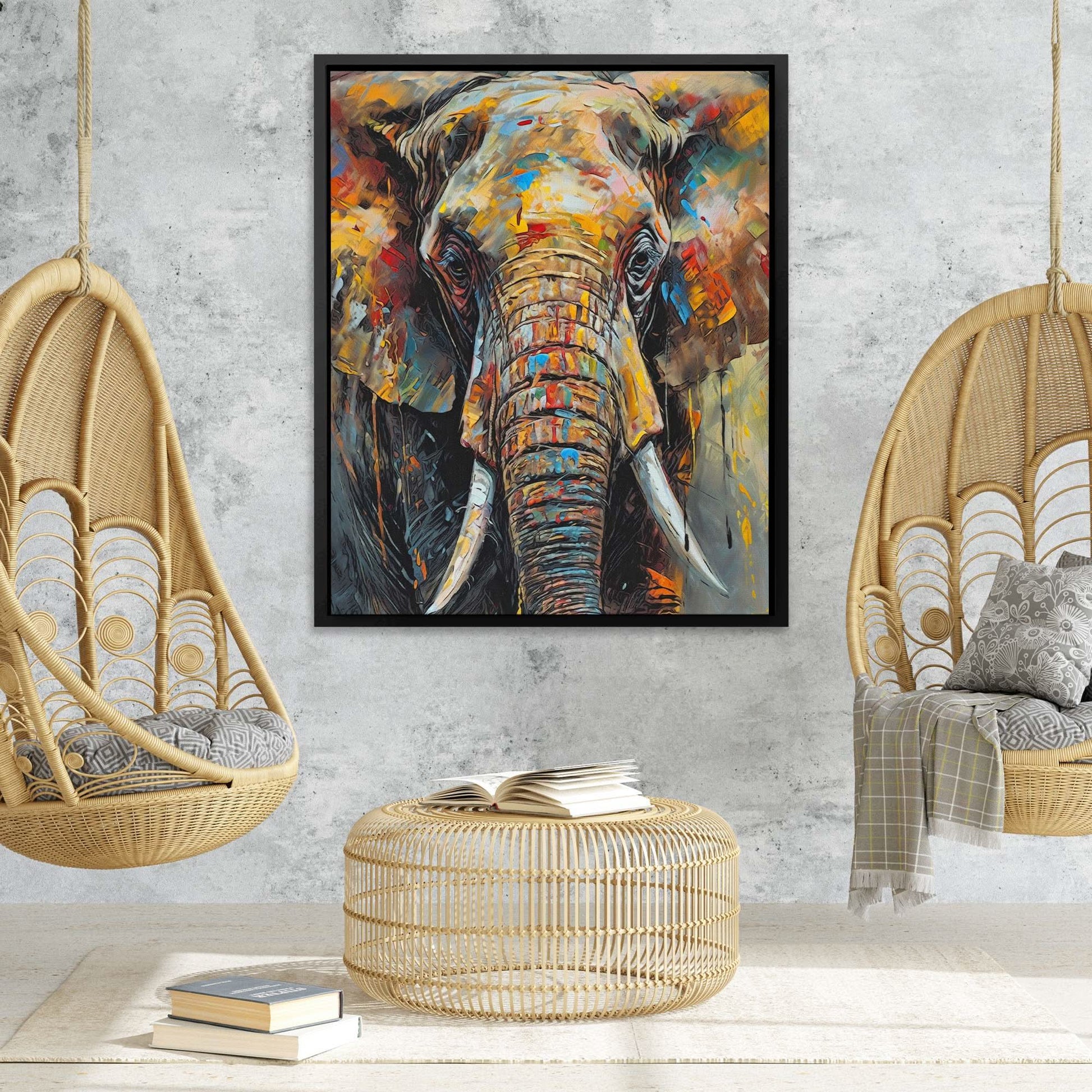 Elephant's Memory - Animals Art