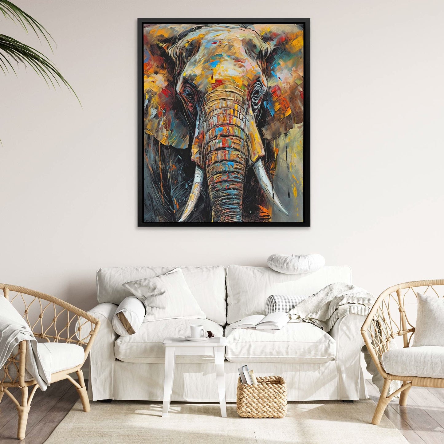 Elephant's Memory - Framed Art Print