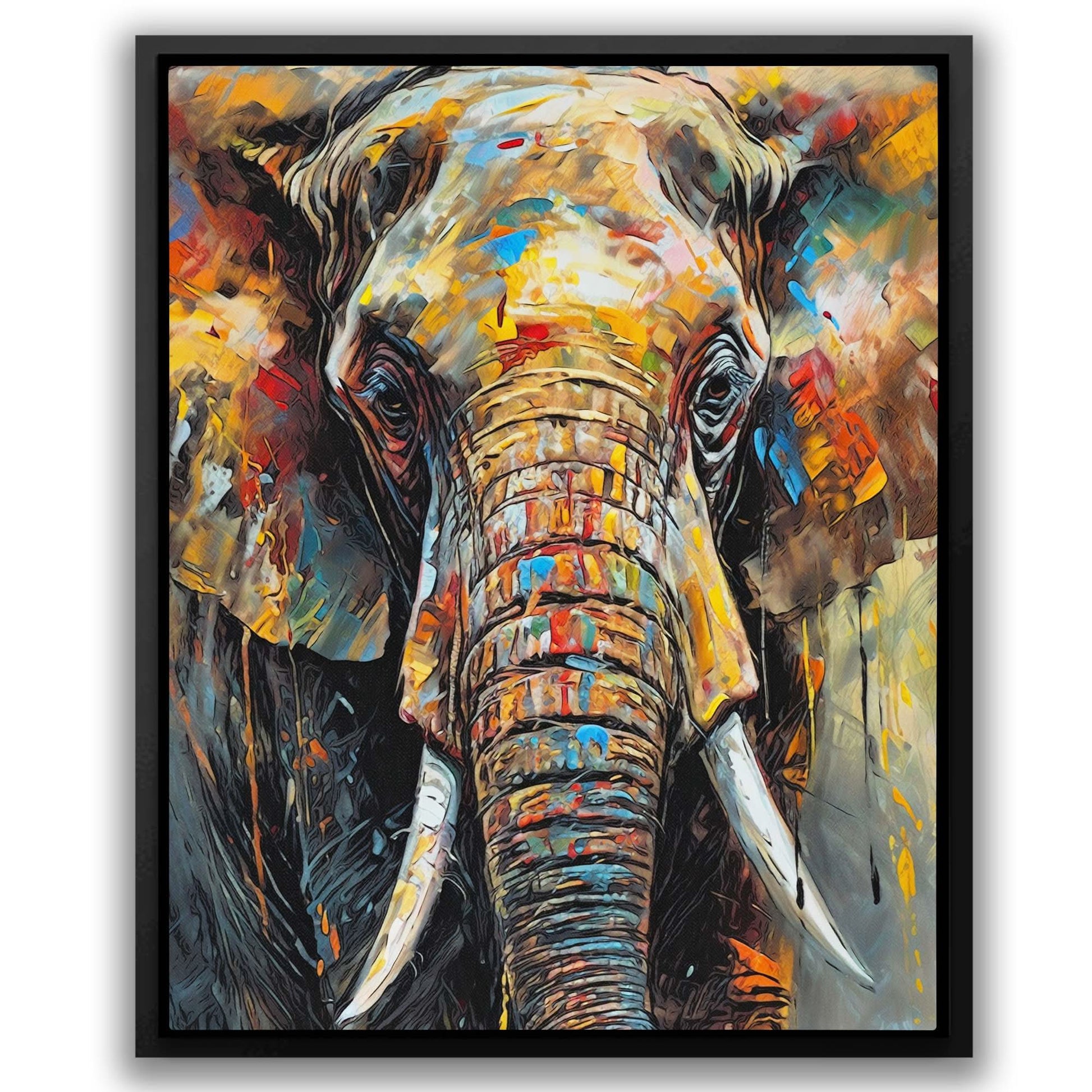 Elephant's Memory - Elephant Canvas Print