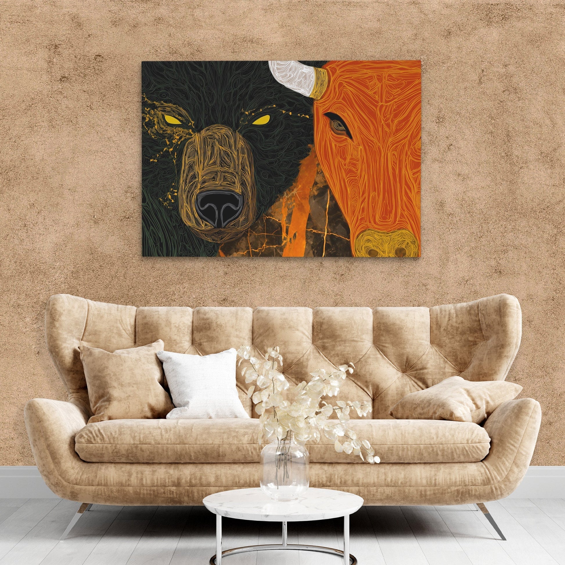 Ember and Iron - Luxury Wall Art
