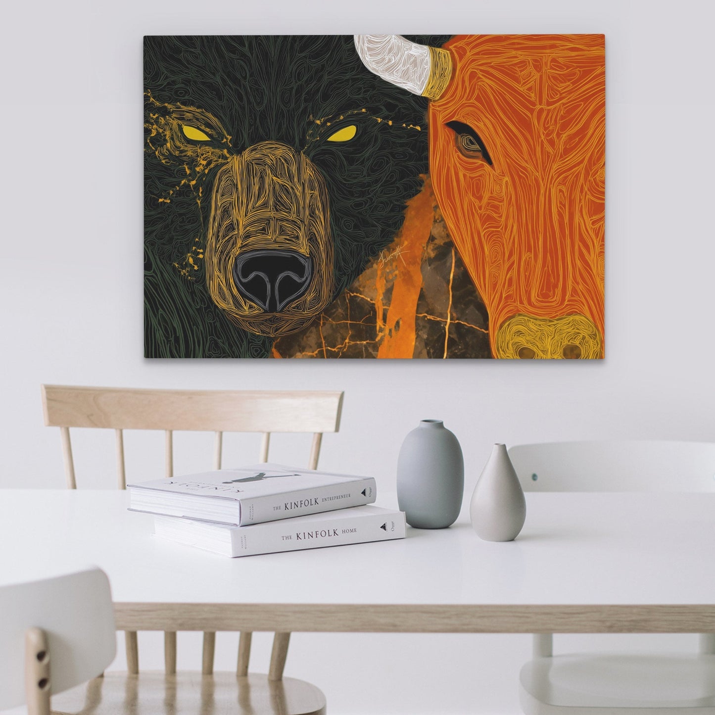 Ember and Iron - Luxury Wall Art