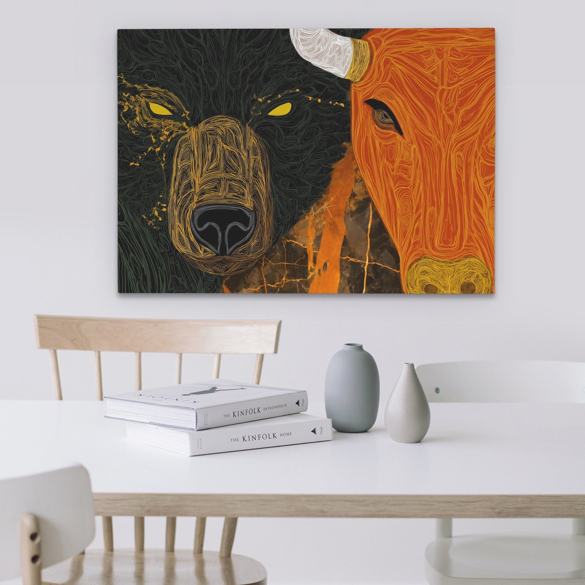 Ember and Iron - Luxury Wall Art