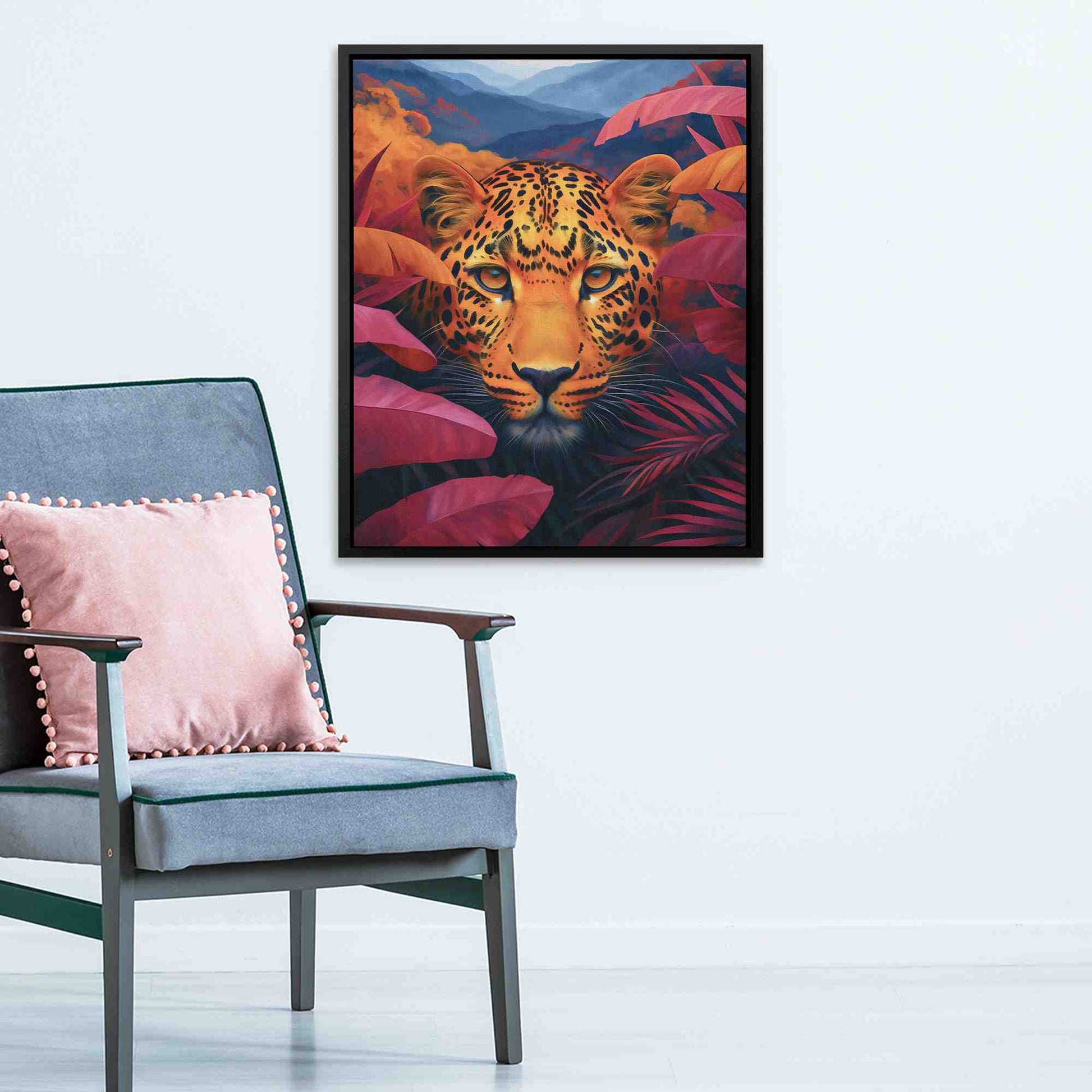 Ember Eyes - Gold Wall Art