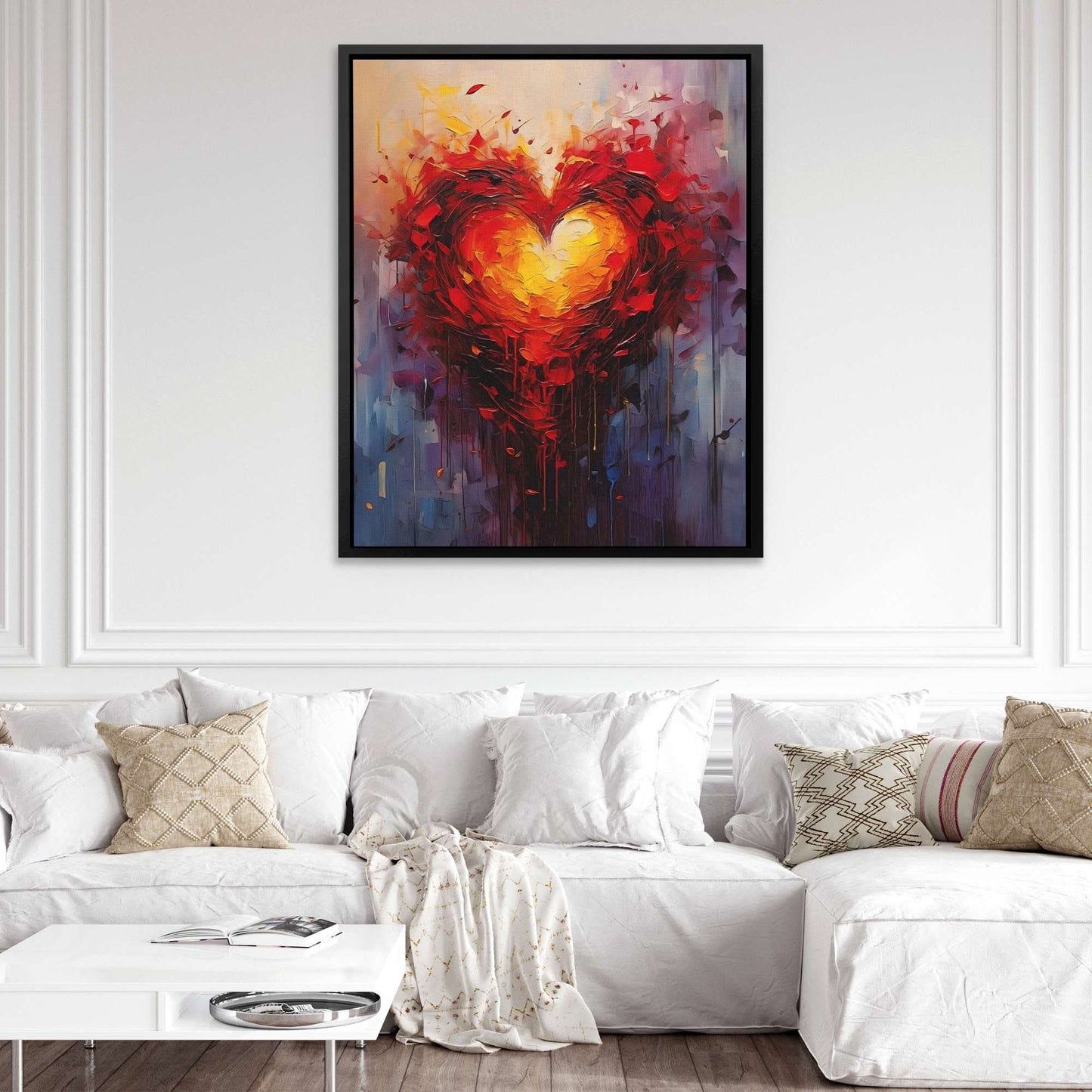Ember of Love - Framed Wall Art