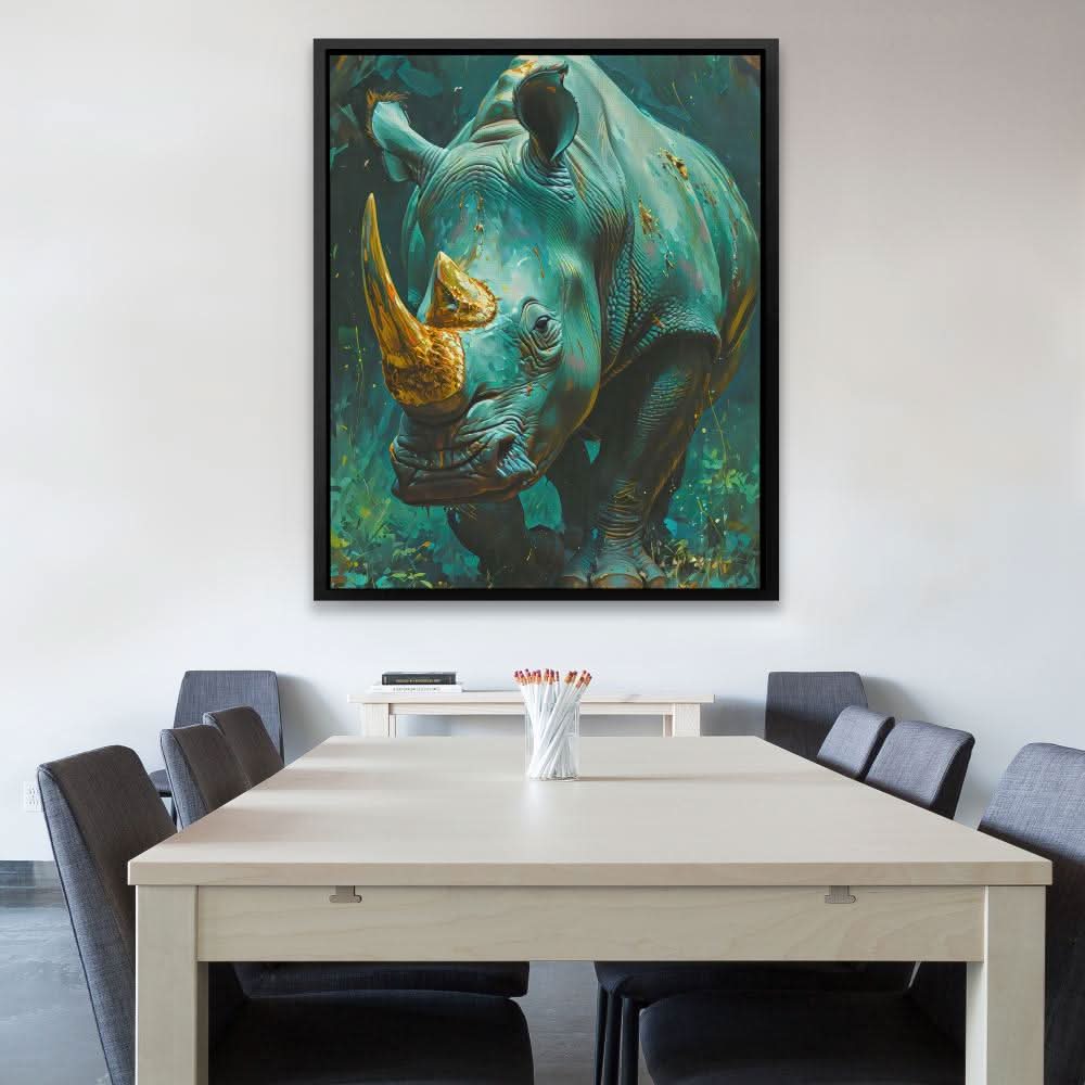 Emerald Behemoth - Green Wall Art