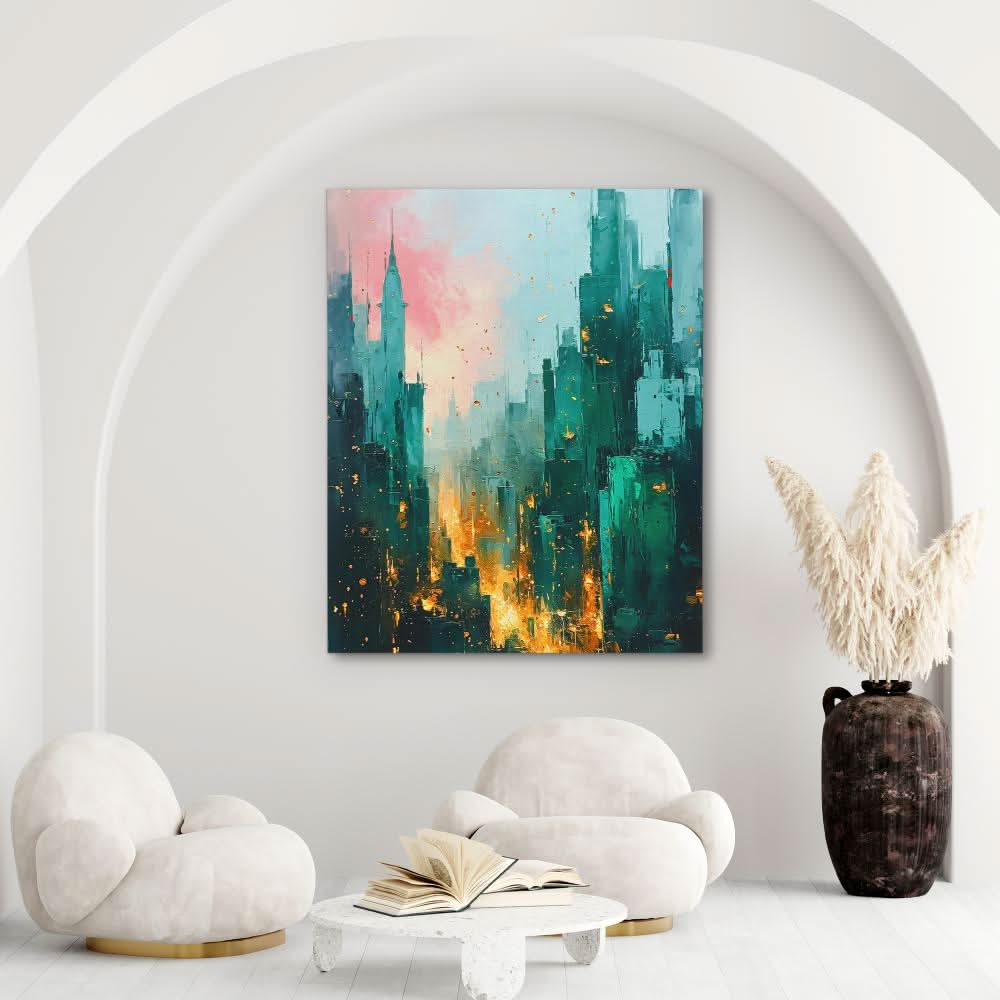 Emerald City - Large Canvas Print