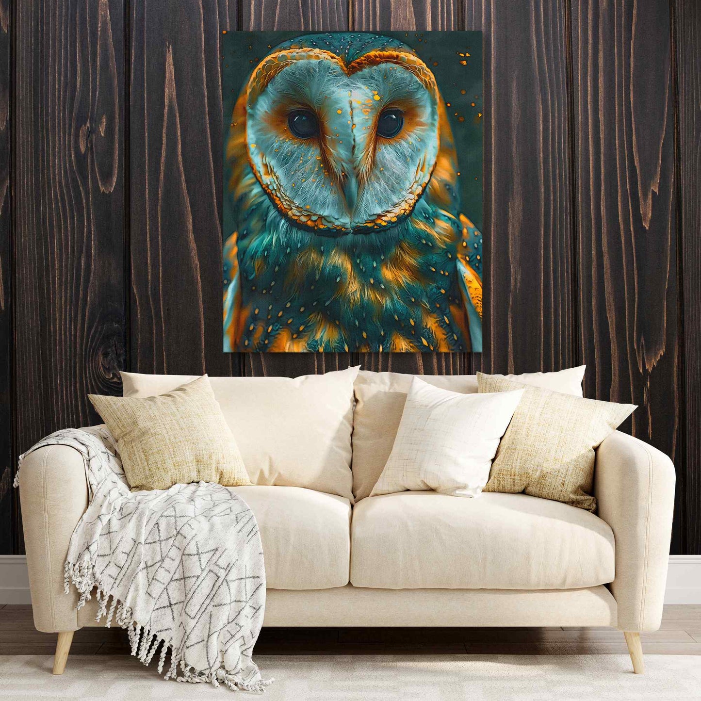 Emerald Owl - Animals Art