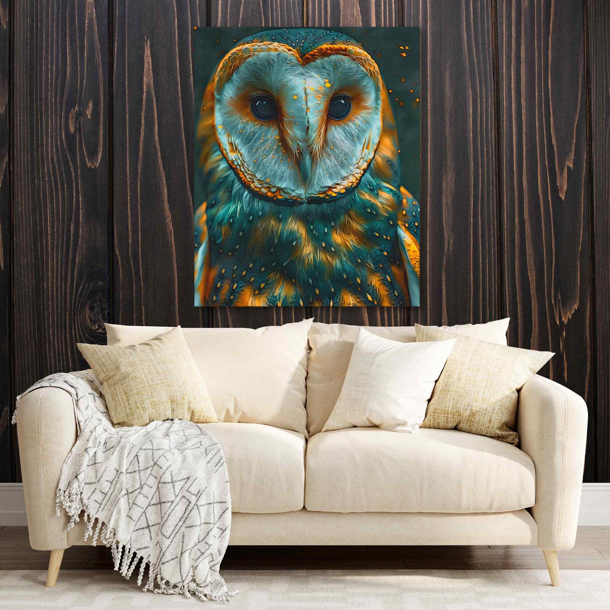 Emerald Owl - Animals Art