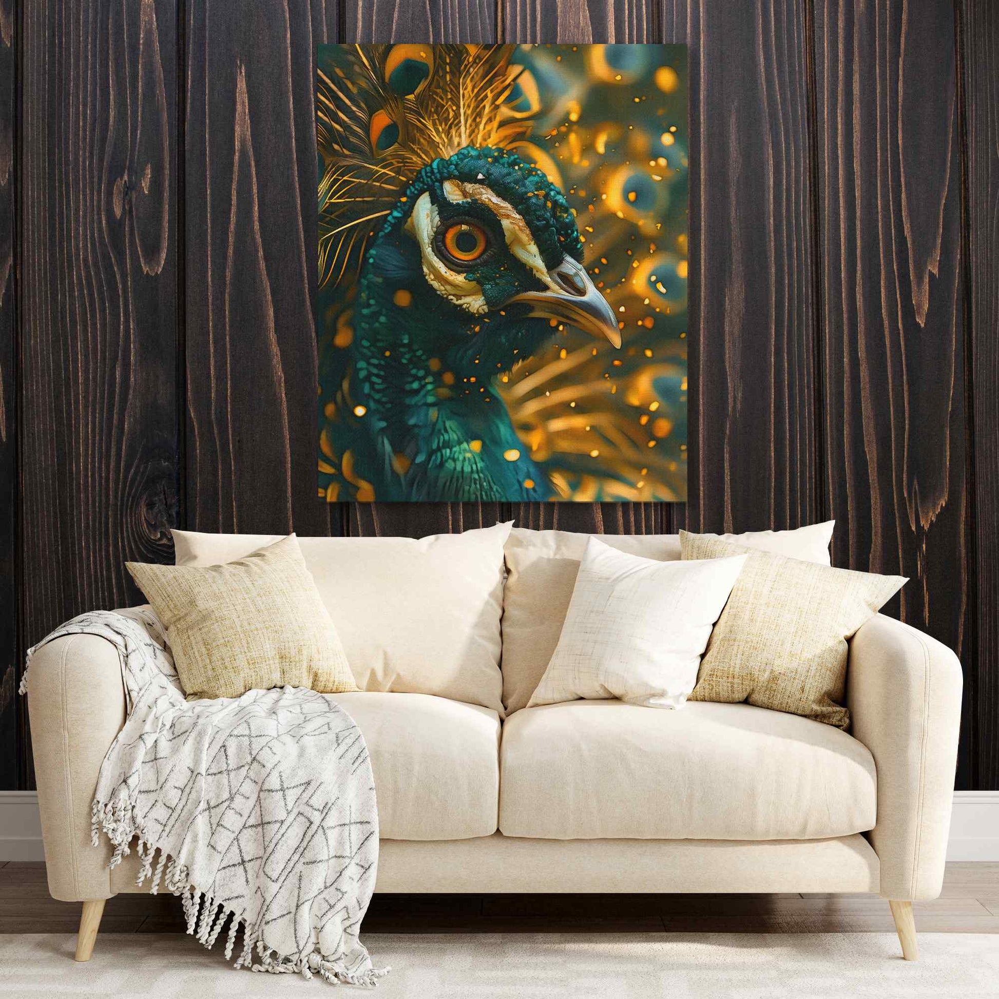 Emerald Peacock - Animals Art
