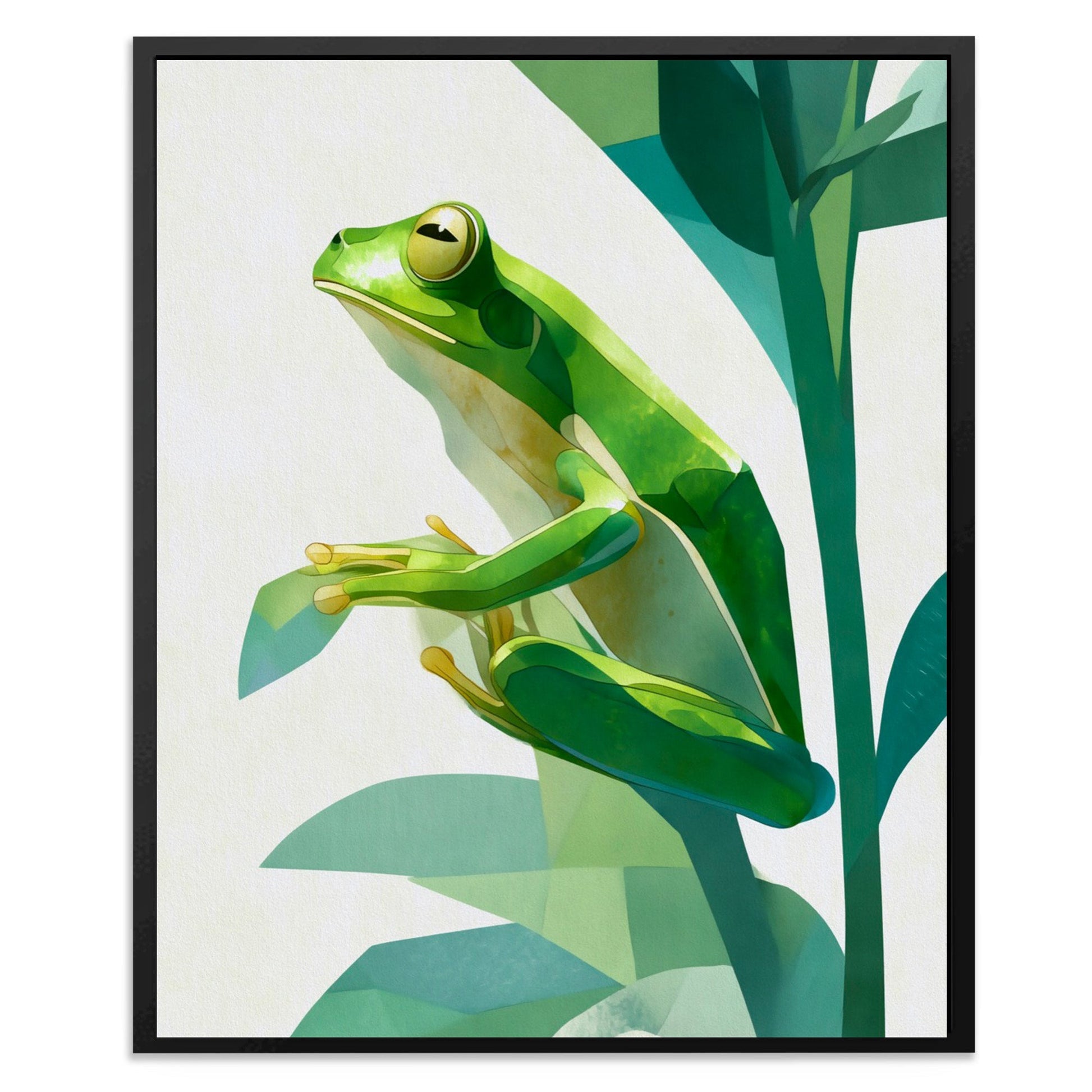 Emerald Sentinel - Luxury Wall Art