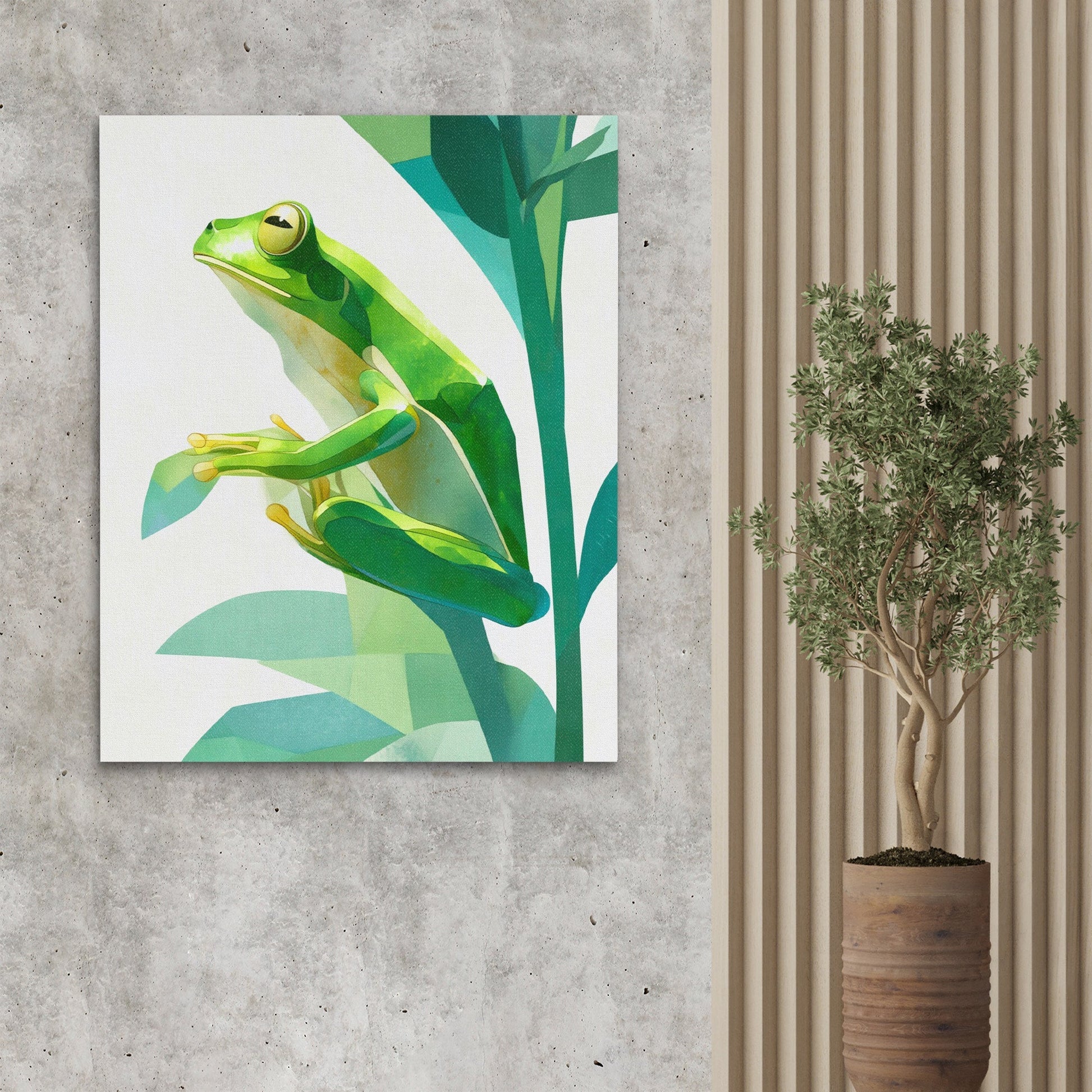 Emerald Sentinel - Luxury Wall Art