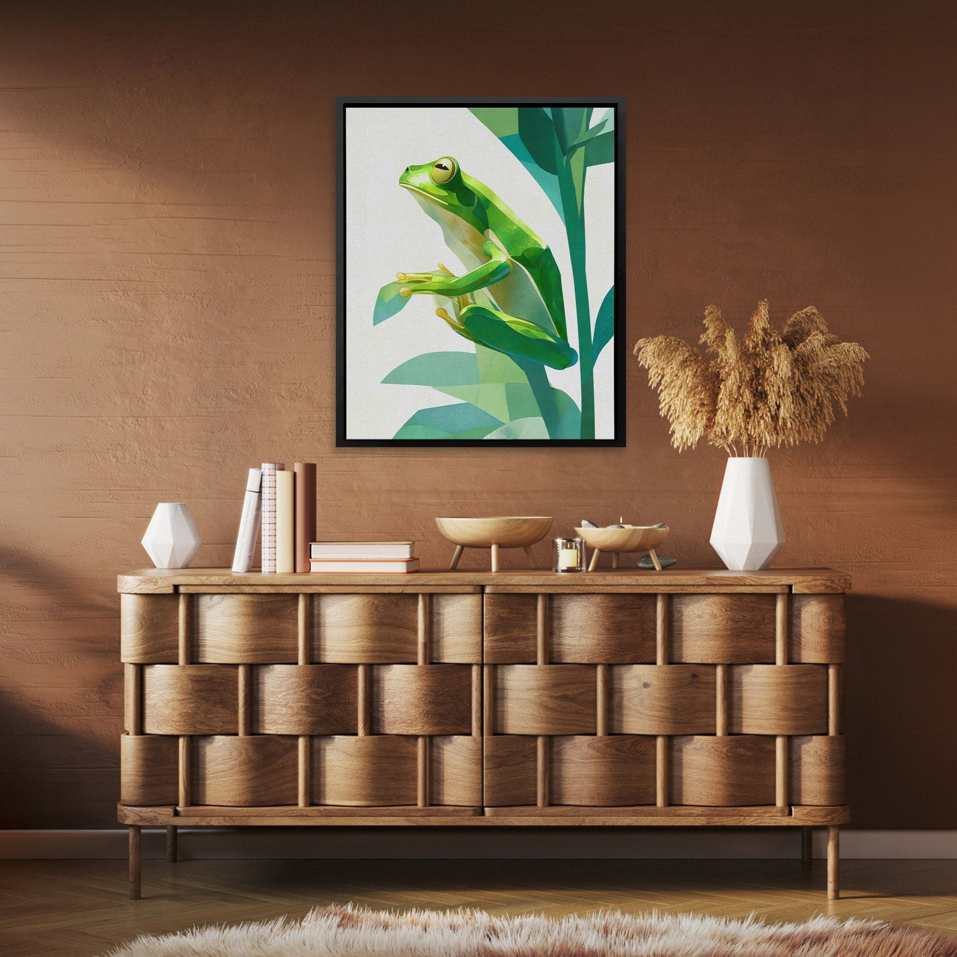 Emerald Sentinel - Luxury Wall Art