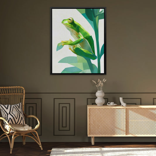 Emerald Sentinel - Luxury Wall Art