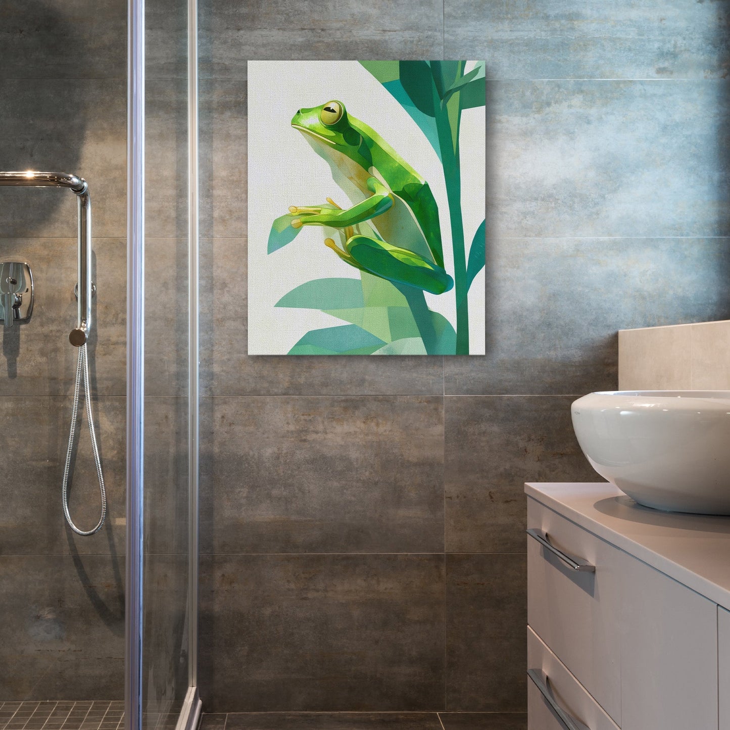Emerald Sentinel - Luxury Wall Art