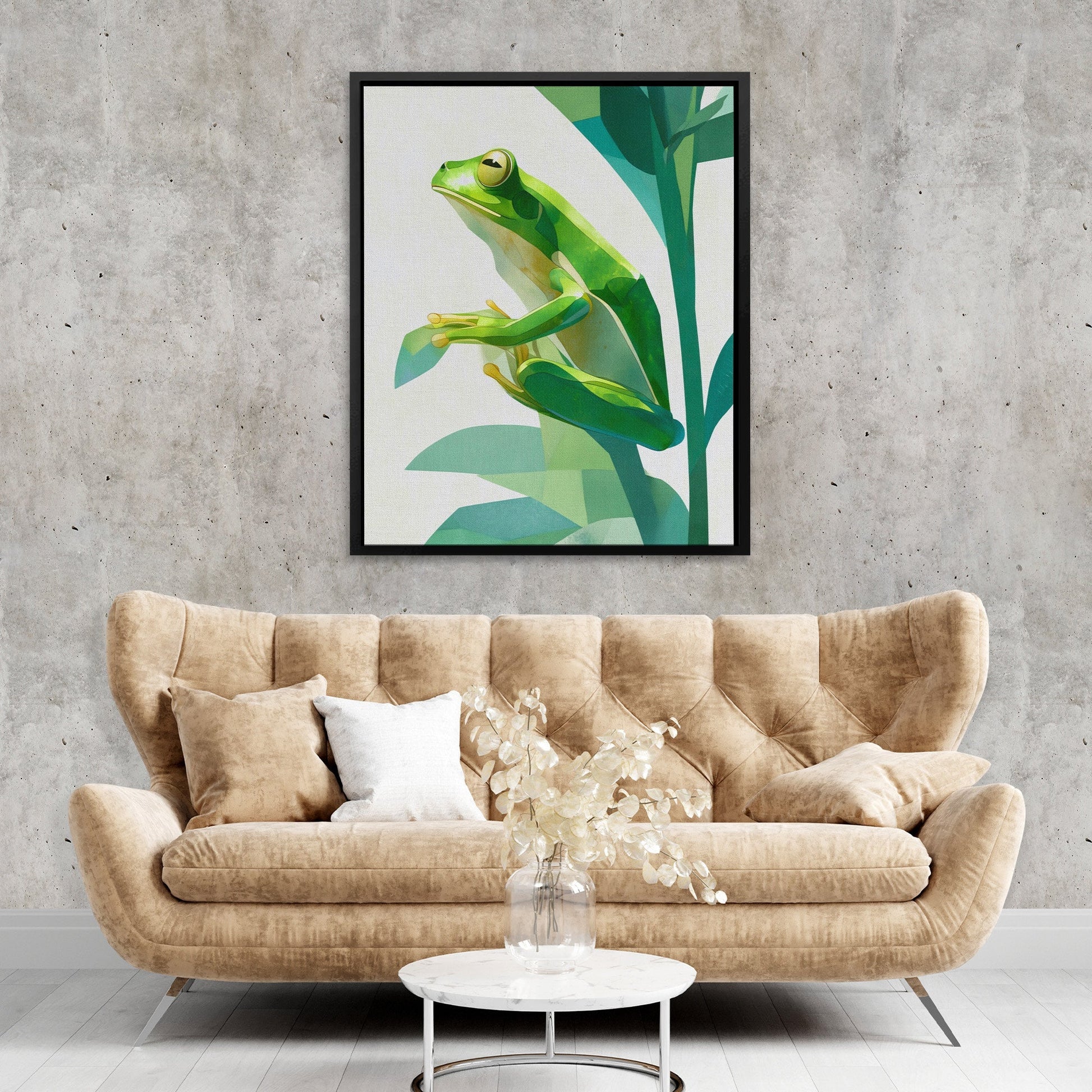 Emerald Sentinel - Luxury Wall Art