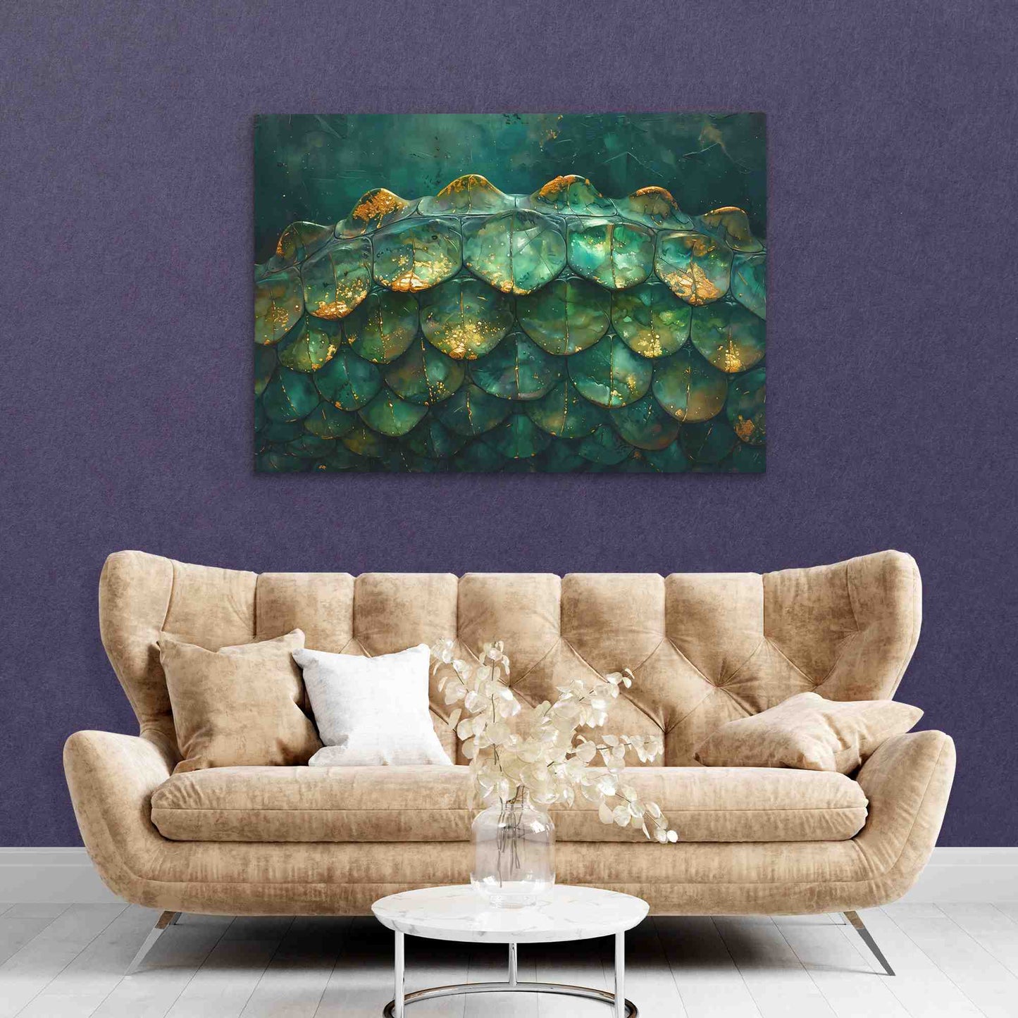 Emerald Spine - Alligator Art