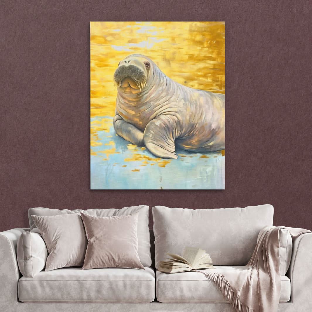 Emperor of the Ice - Large Canvas Print