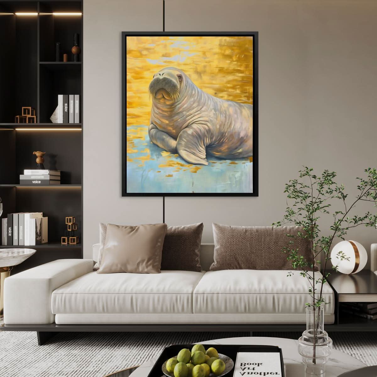 Emperor of the Ice - Coastal Art for Lounge