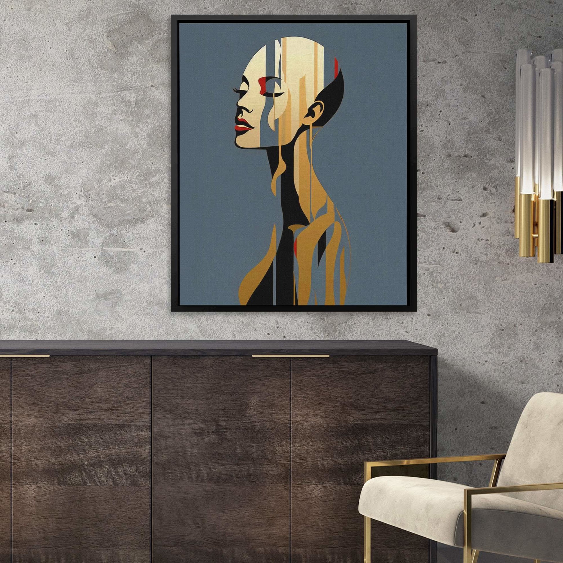 Empowered Soul - Female Canvas Wall Art