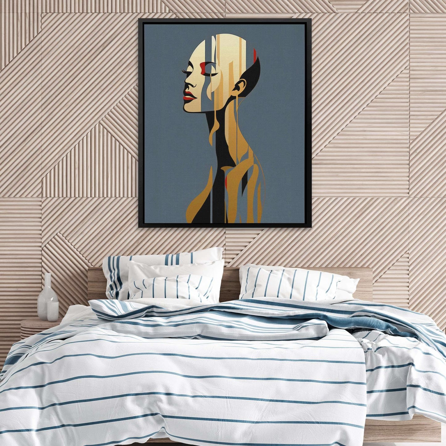 Empowered Soul - Large Minimalist Canvas Print
