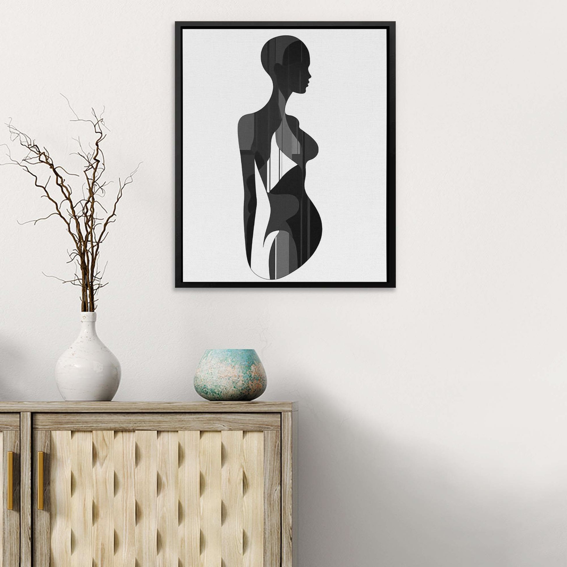 Empowered Vision - Female Canvas Print