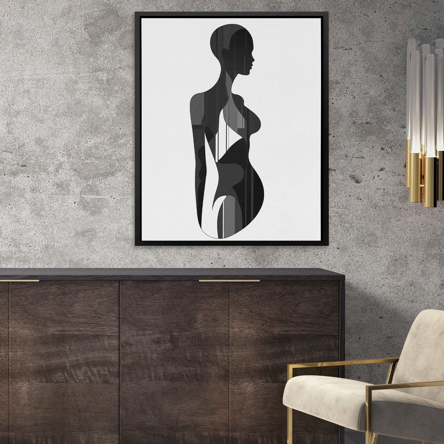 Empowered Vision - Framed Art Print