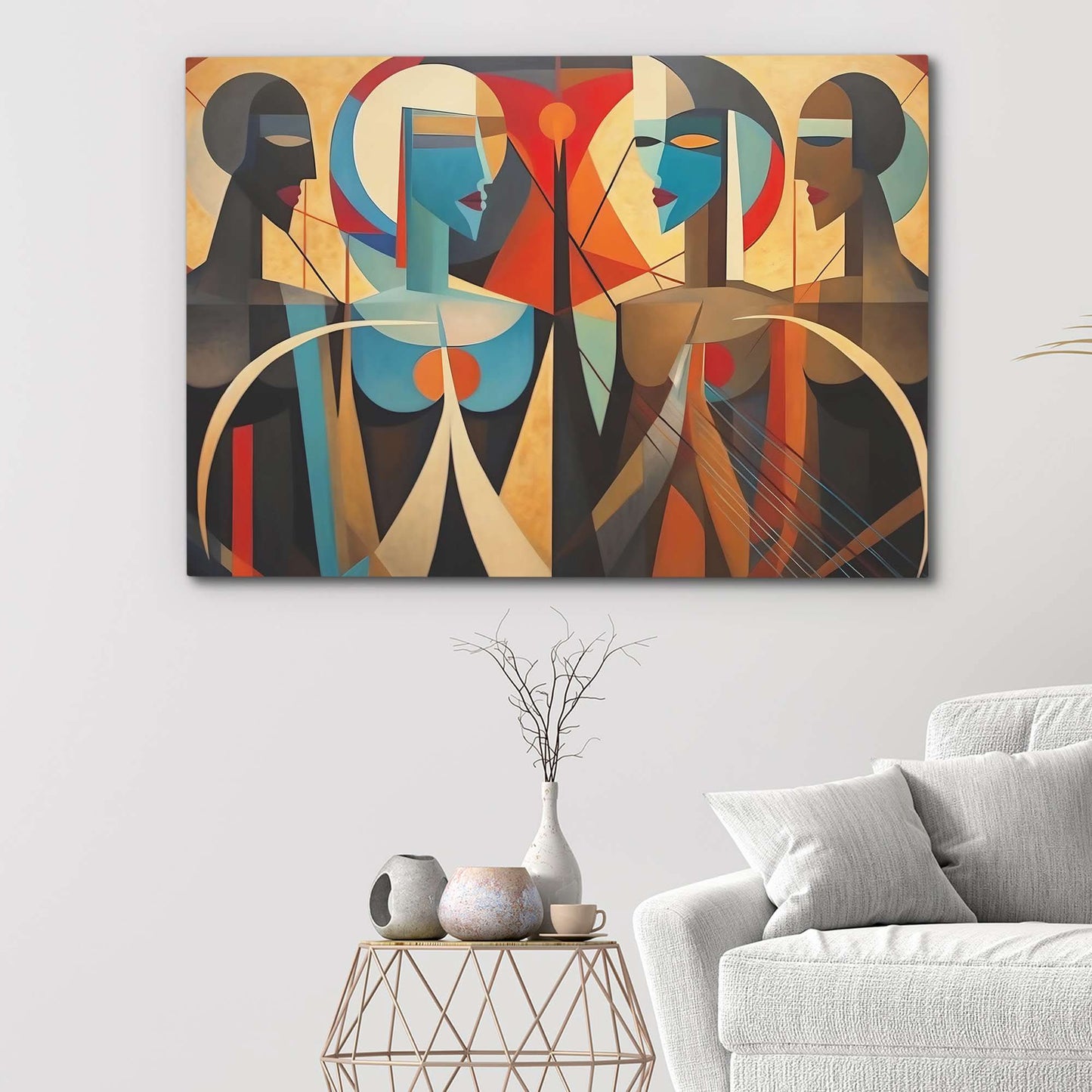 Empowering Discussions - Framed Art Print