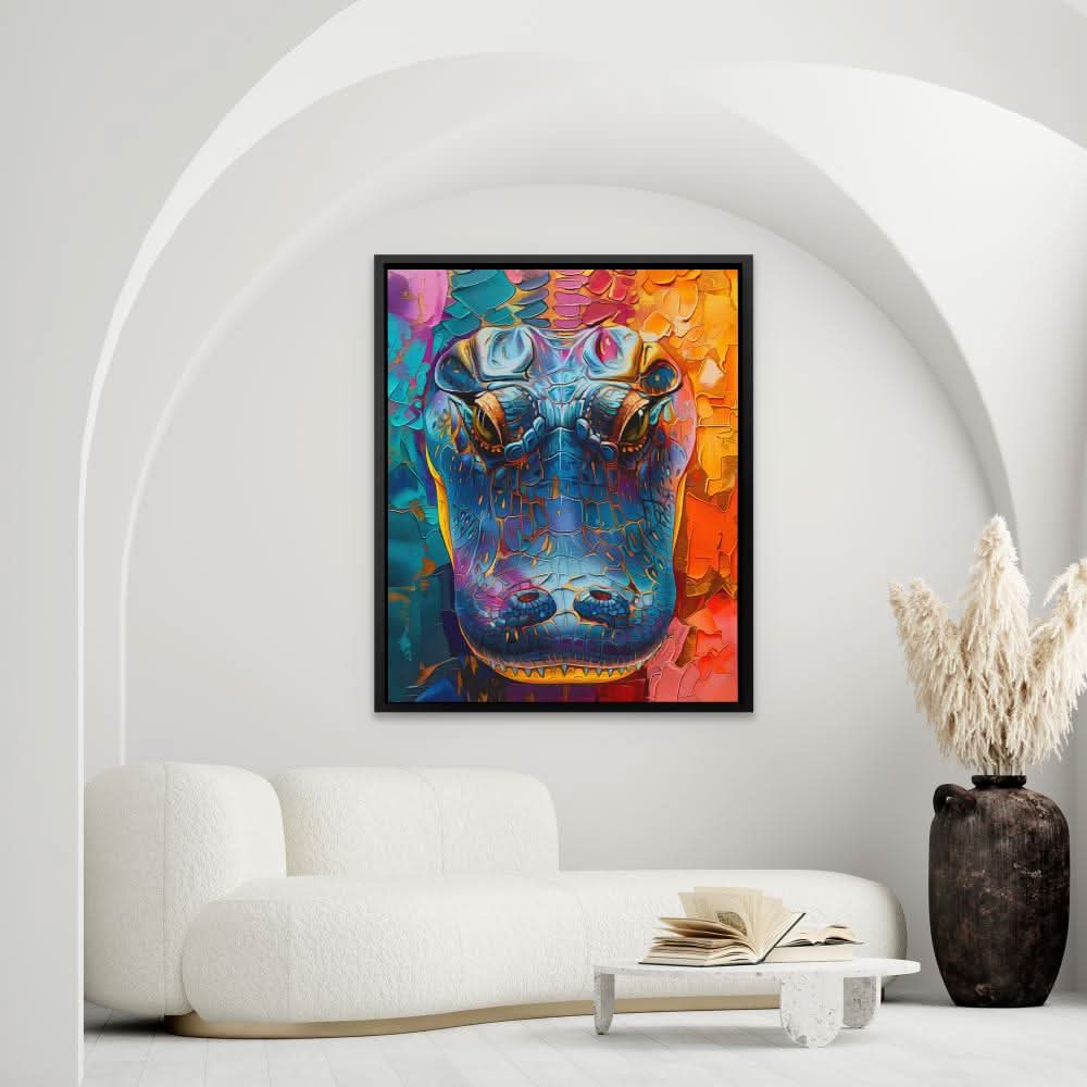 Enchanted Alligator - Alligator Art for Bedroom